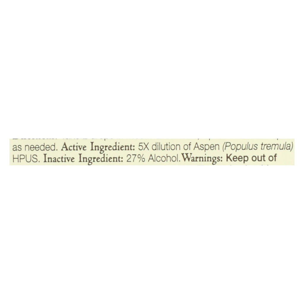 Bach Flower Remedies Essence Aspen - 0.7 fl oz