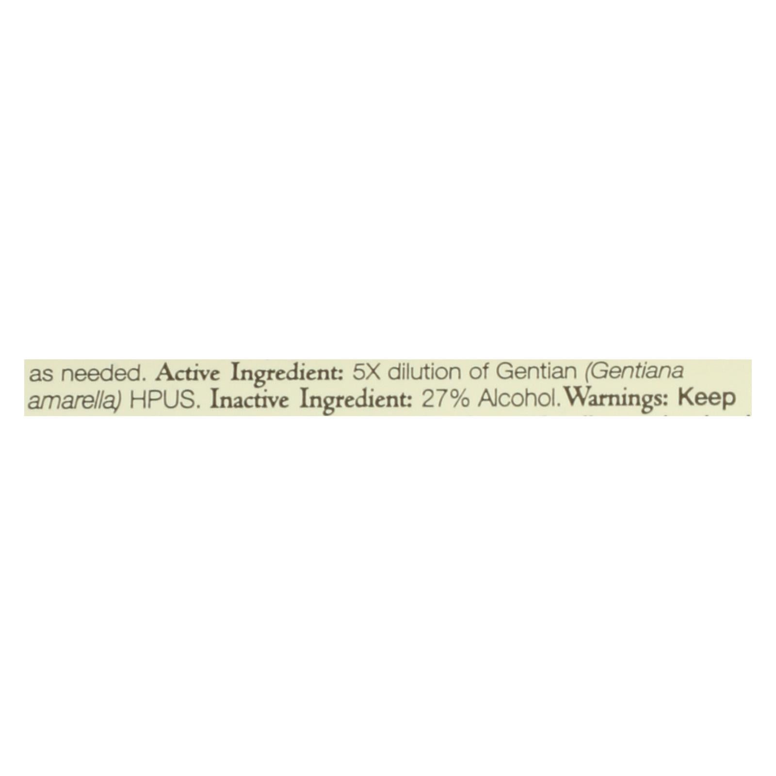 Bach Flower Remedies Essence Gentian - 0.7 fl oz