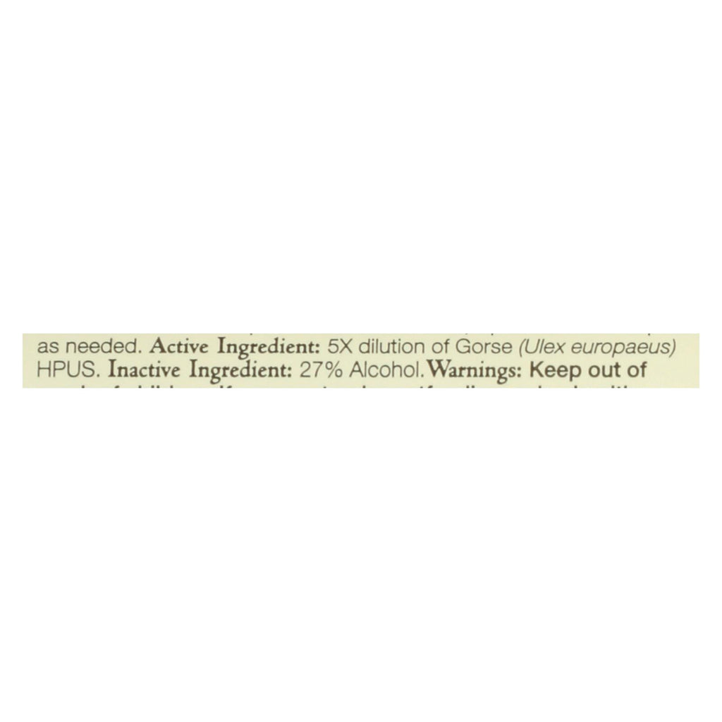 Bach Flower Remedies Essence Gorse - 0.7 fl oz