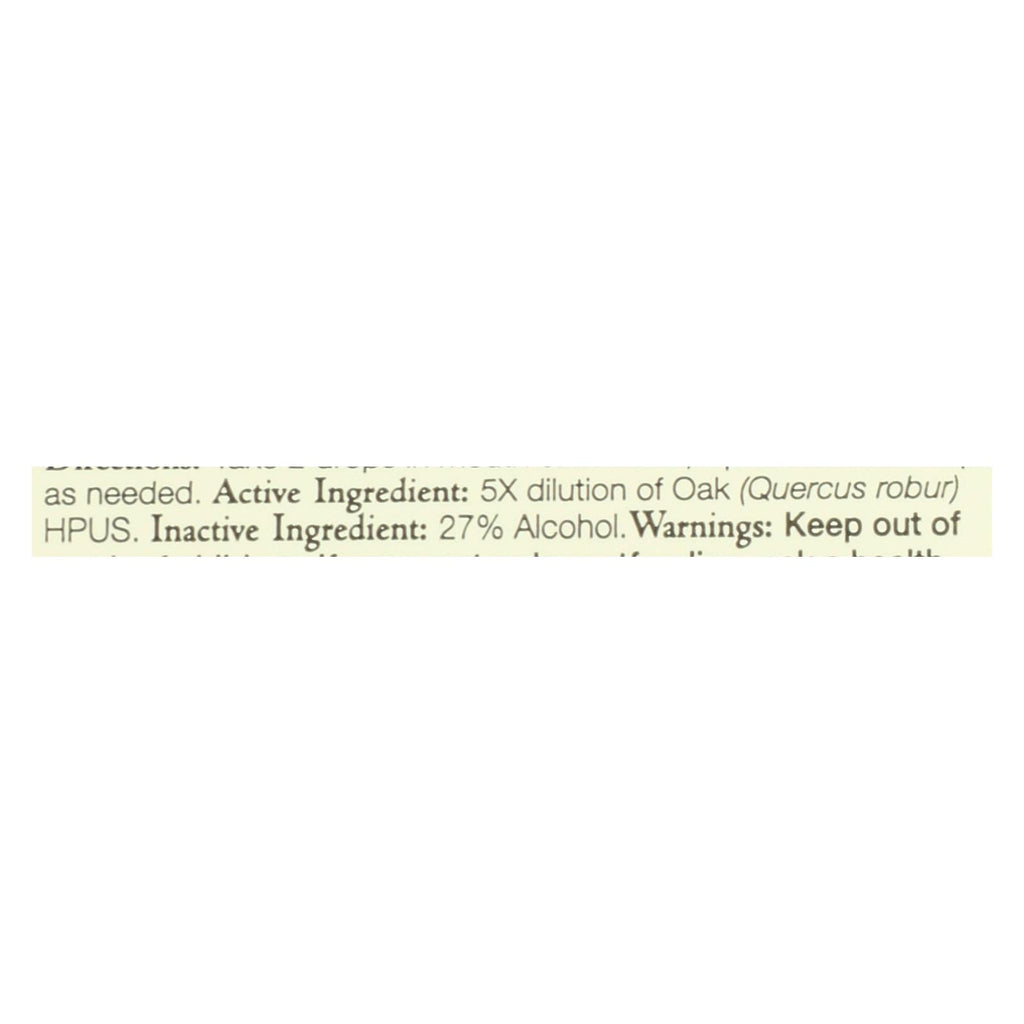 Bach Flower Remedies Essence Oak - 0.7 fl oz