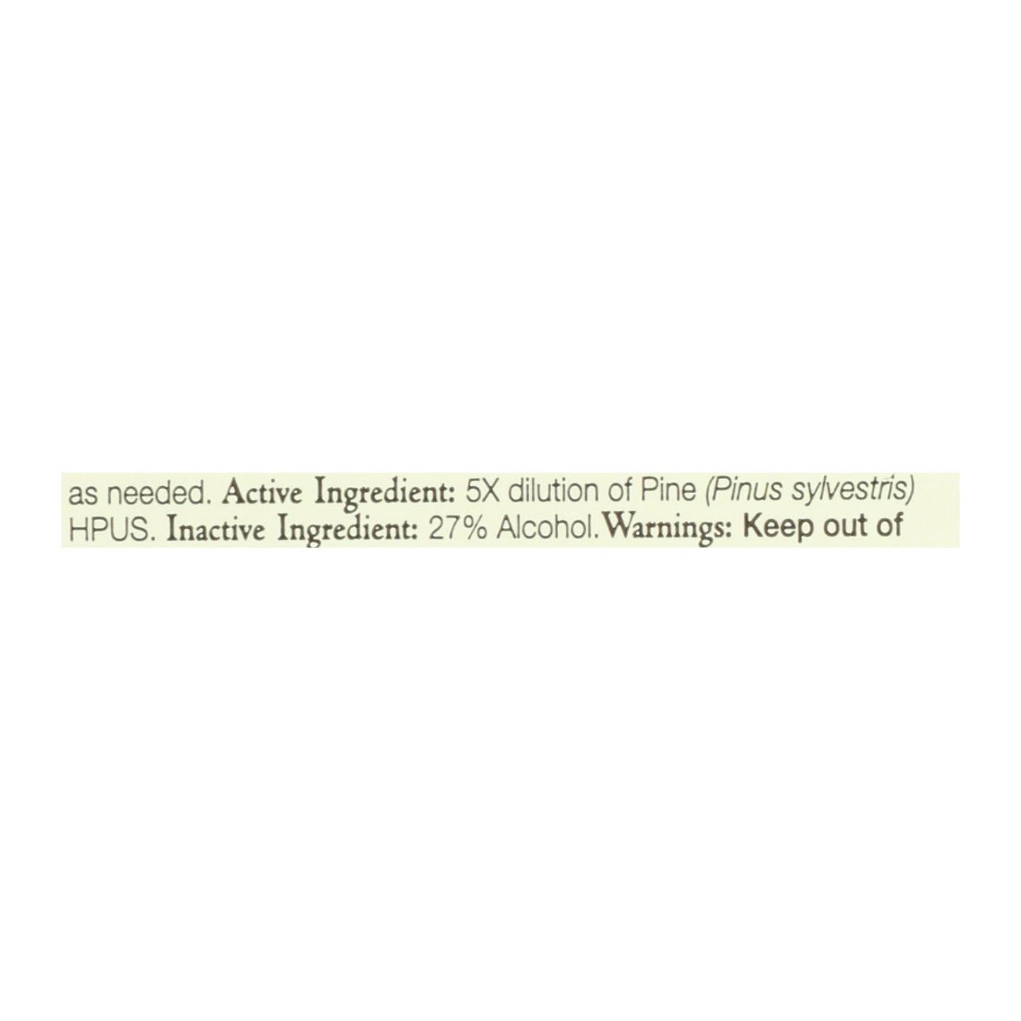 Bach Flower Remedies Essence Pine - 0.7 fl oz