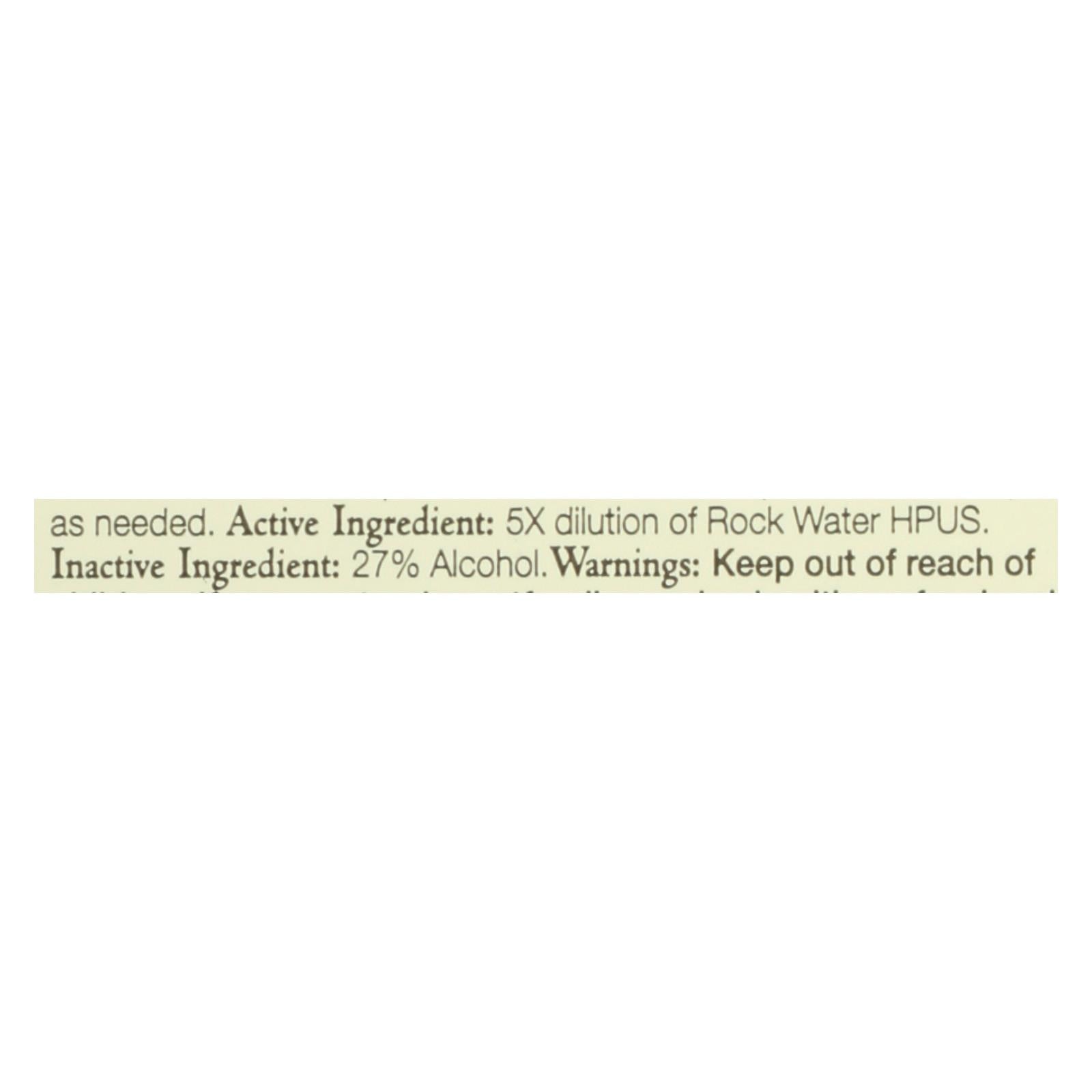 Bach Flower Remedies Essence Rock Water - 0.7 fl oz