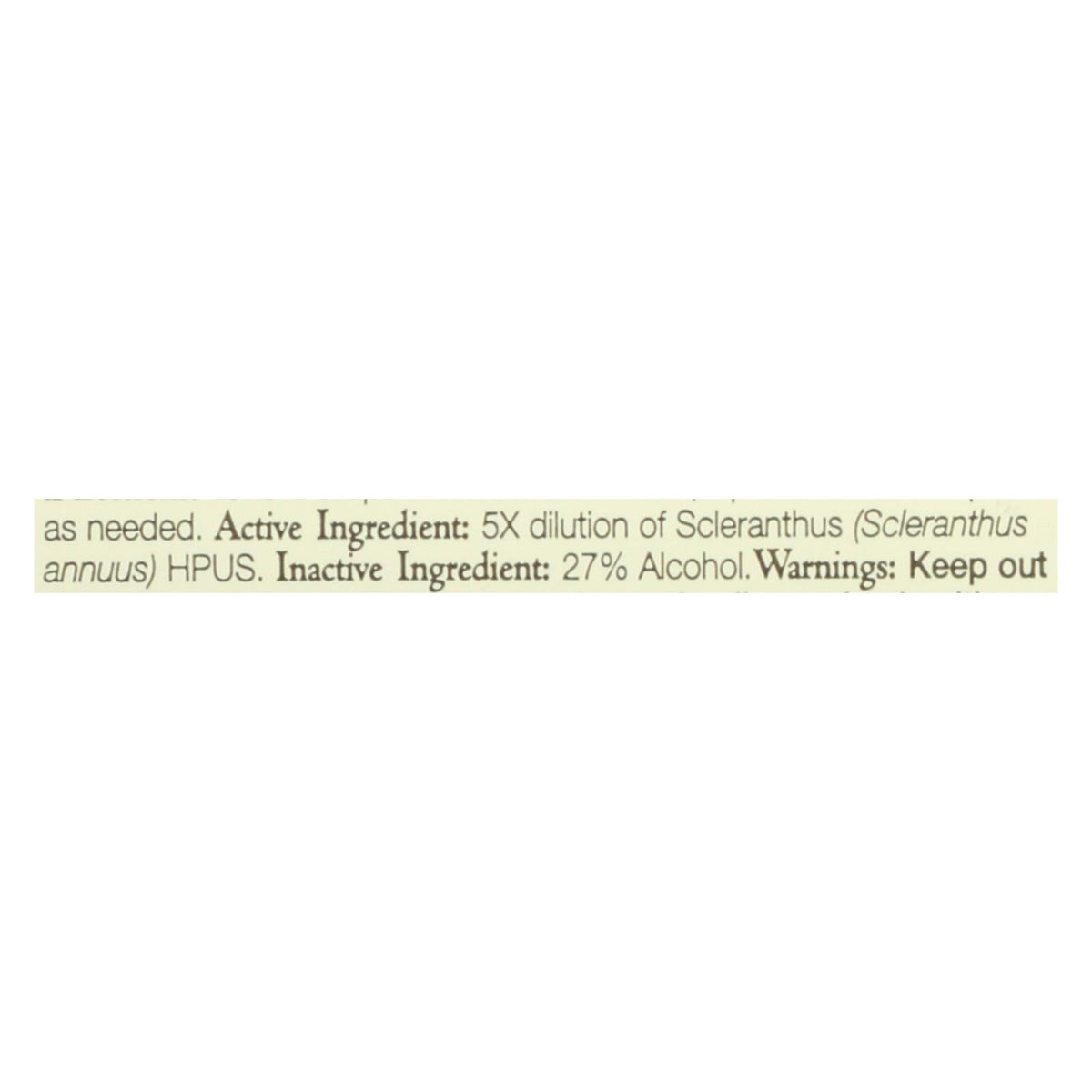 Bach Flower Remedies Essence Scleranthus - 0.7 fl oz
