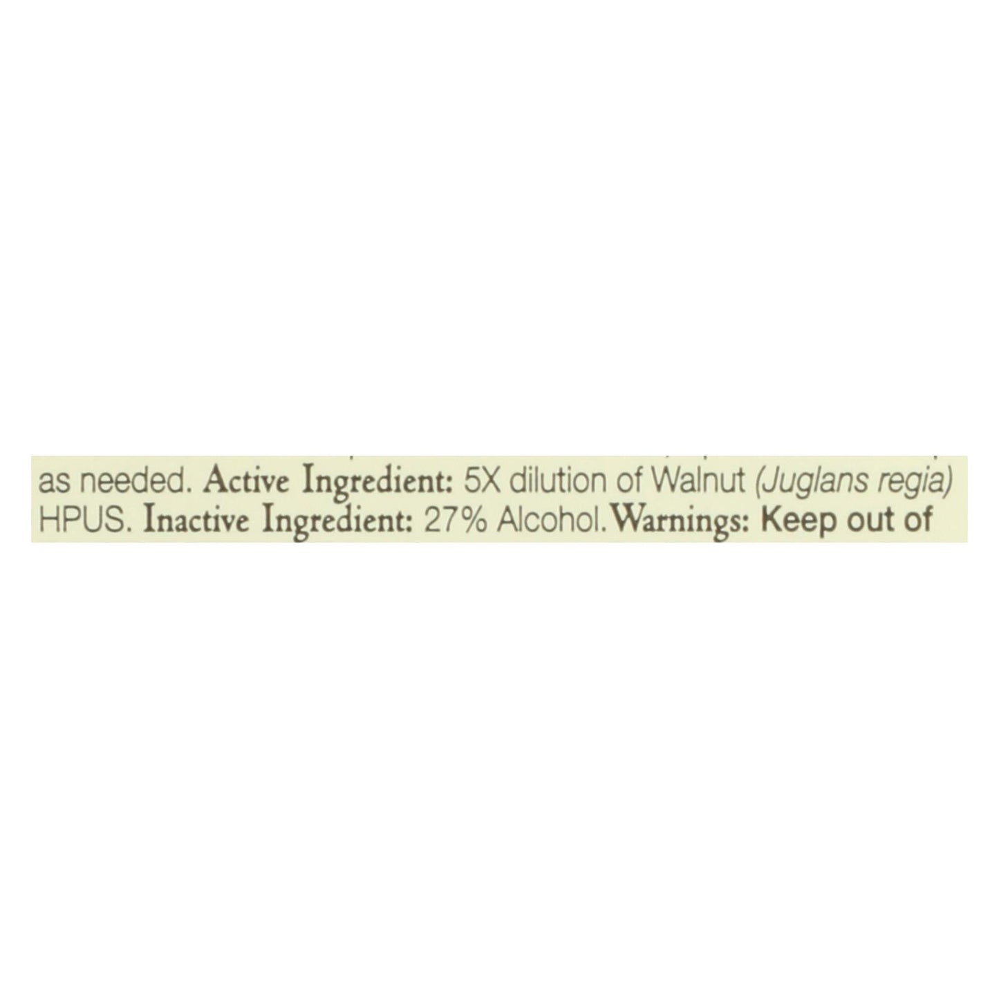 Bach Flower Remedies Essence Walnut - 0.7 fl oz