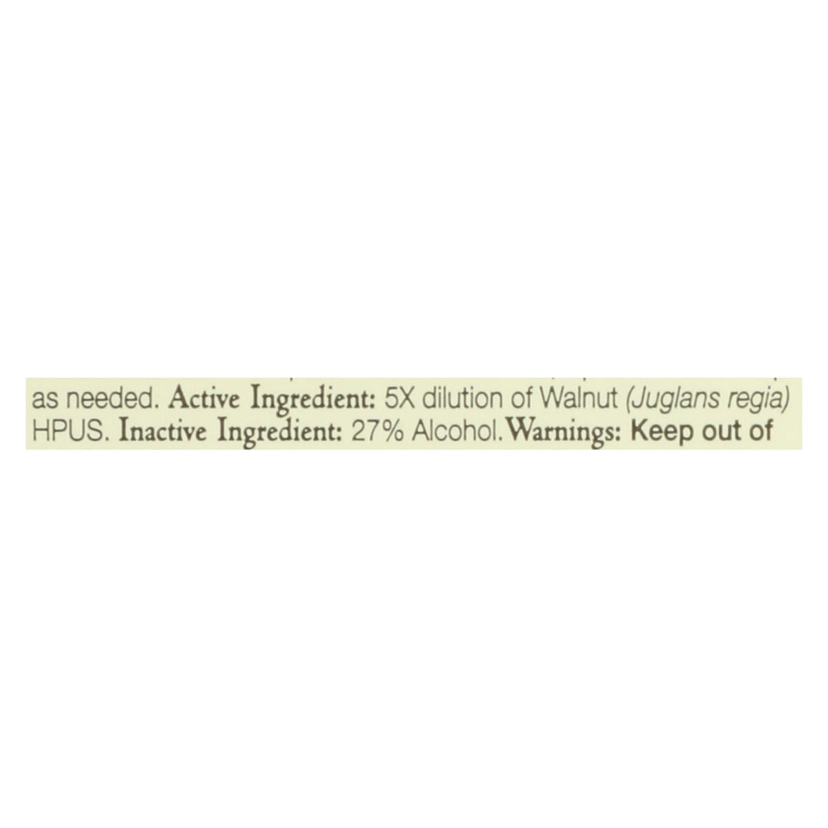 Bach Flower Remedies Essence Walnut - 0.7 fl oz