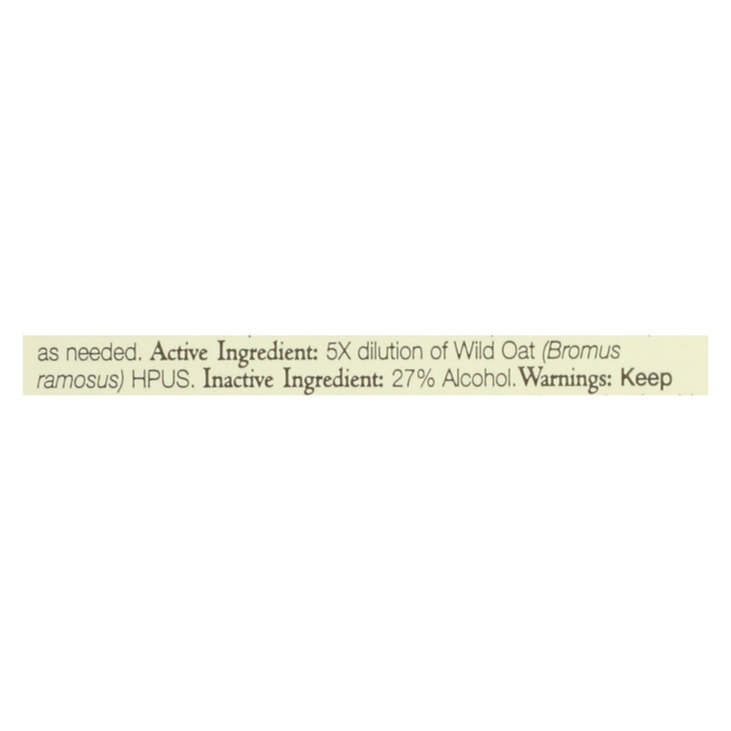 Bach Flower Remedies Essence Wild Oat - 0.7 fl oz
