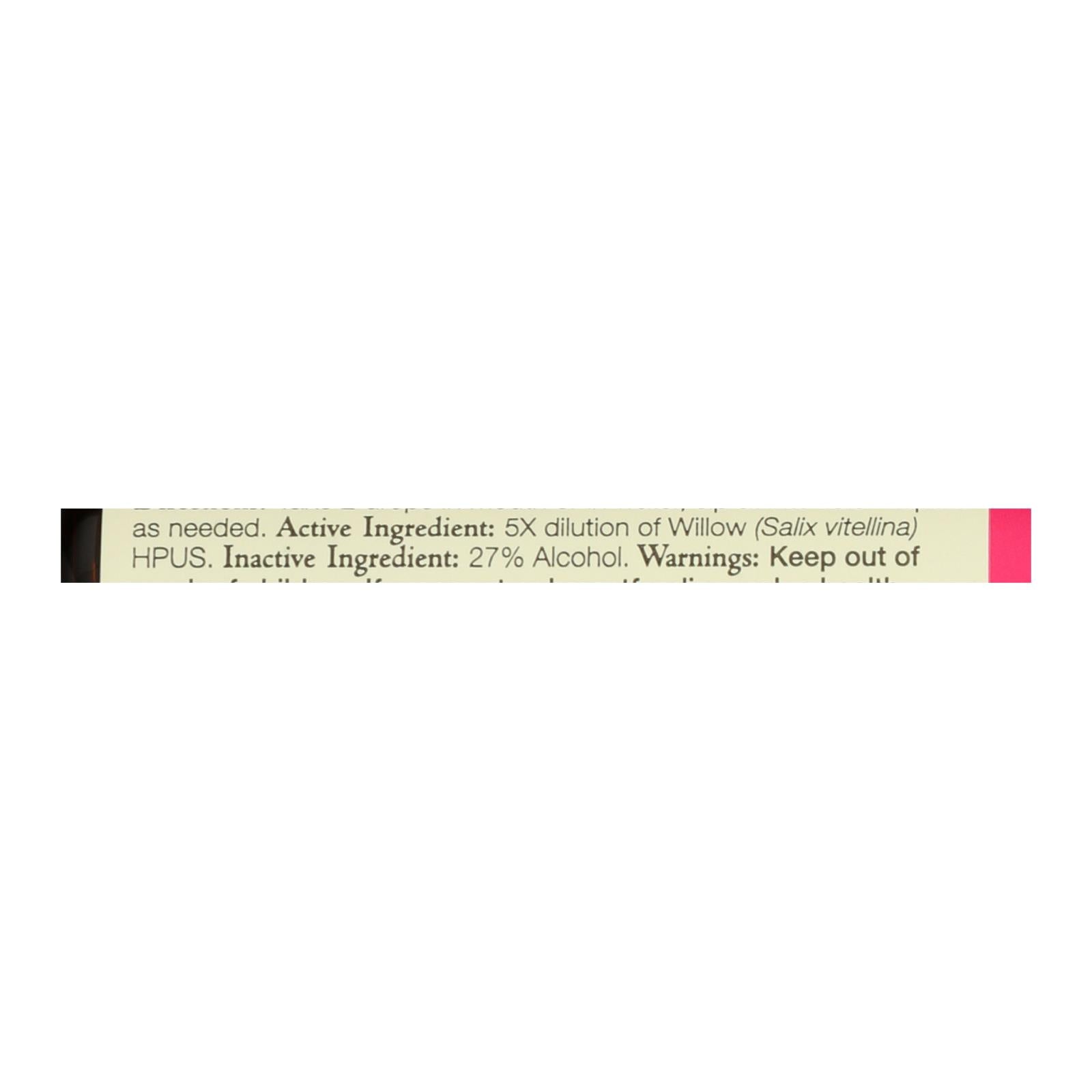 Bach Flower Remedies Essence Willow - 0.7 fl oz