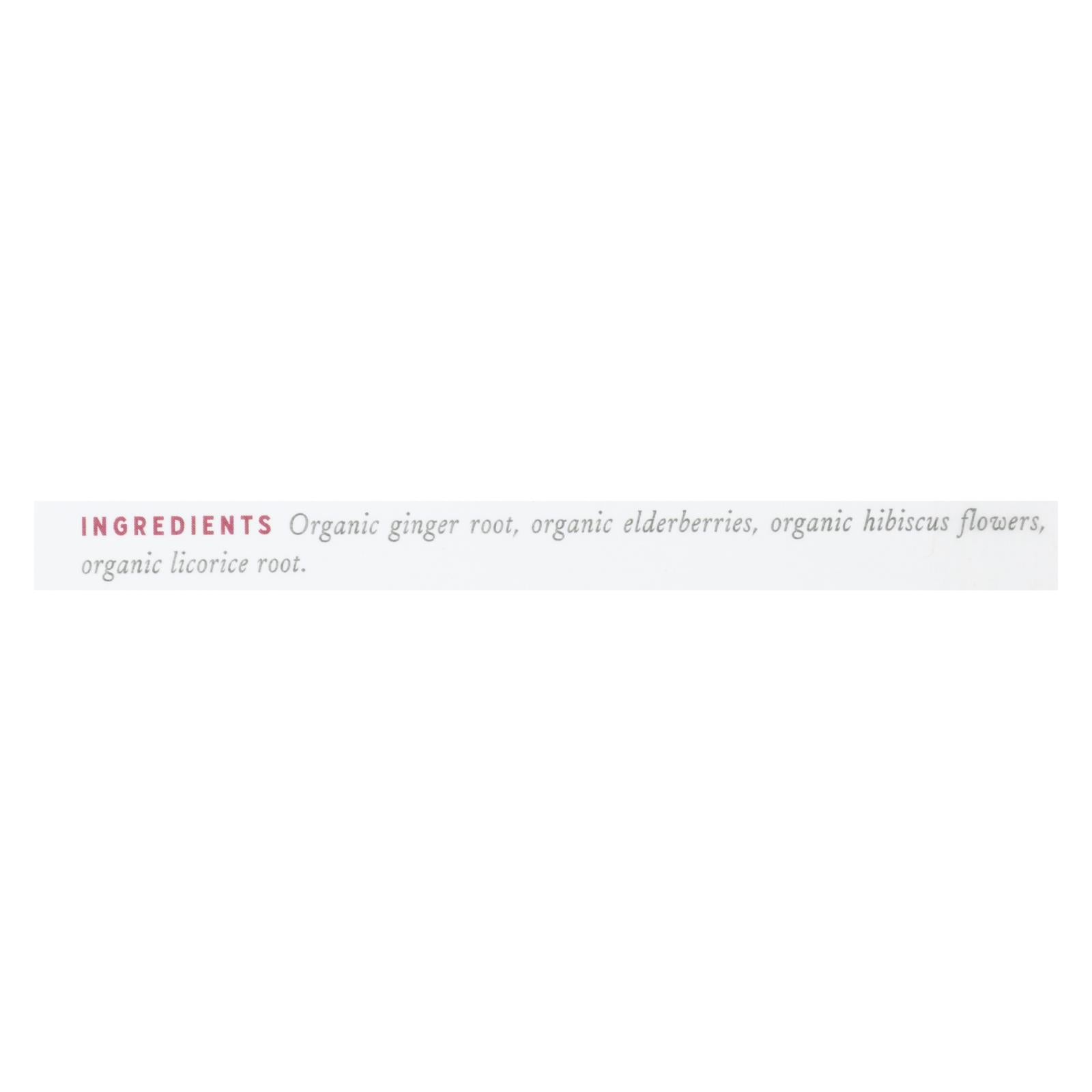 Rishi - Tea Elderberry Healer - Case of 6-15 BAG