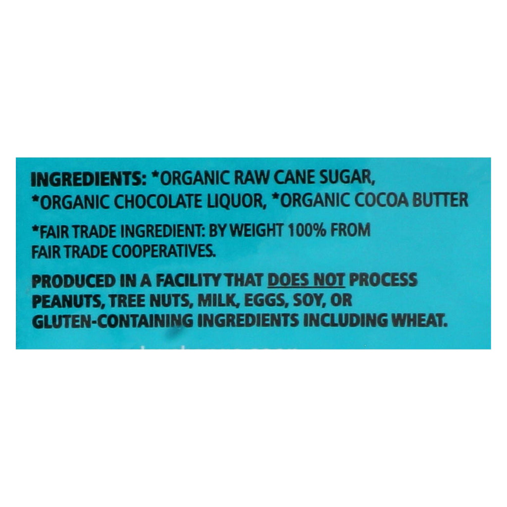 Equal Exchange Organic Chocolate Chips - Semi-Sweet - Case of 12 - 10 oz.