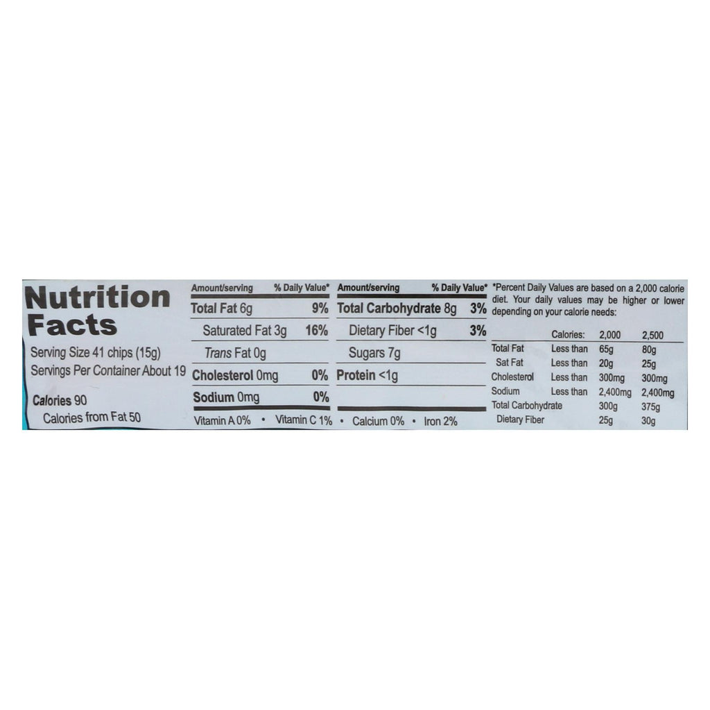 Equal Exchange Organic Chocolate Chips - Semi-Sweet - Case of 12 - 10 oz.
