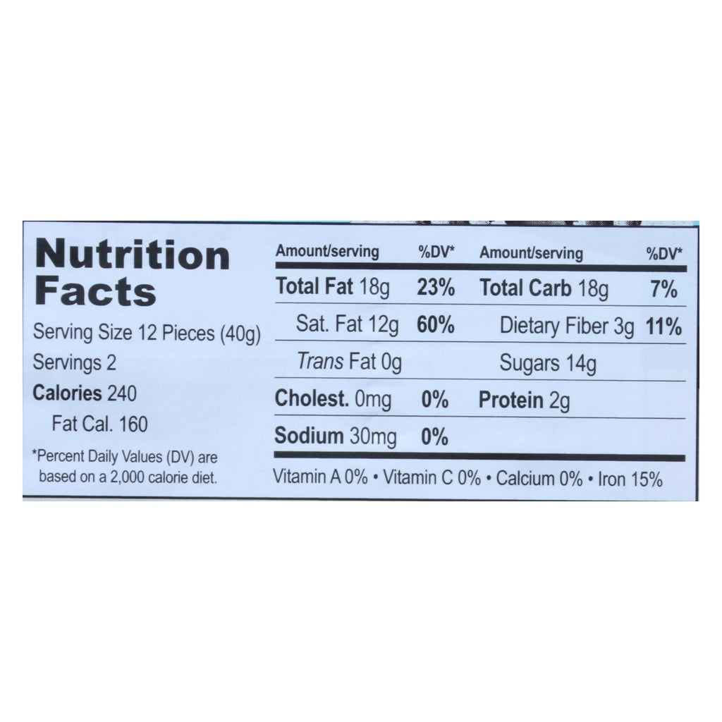Equal Exchange - Bar Dark Chocolate Coconut - Case of 12 - 2.8 OZ