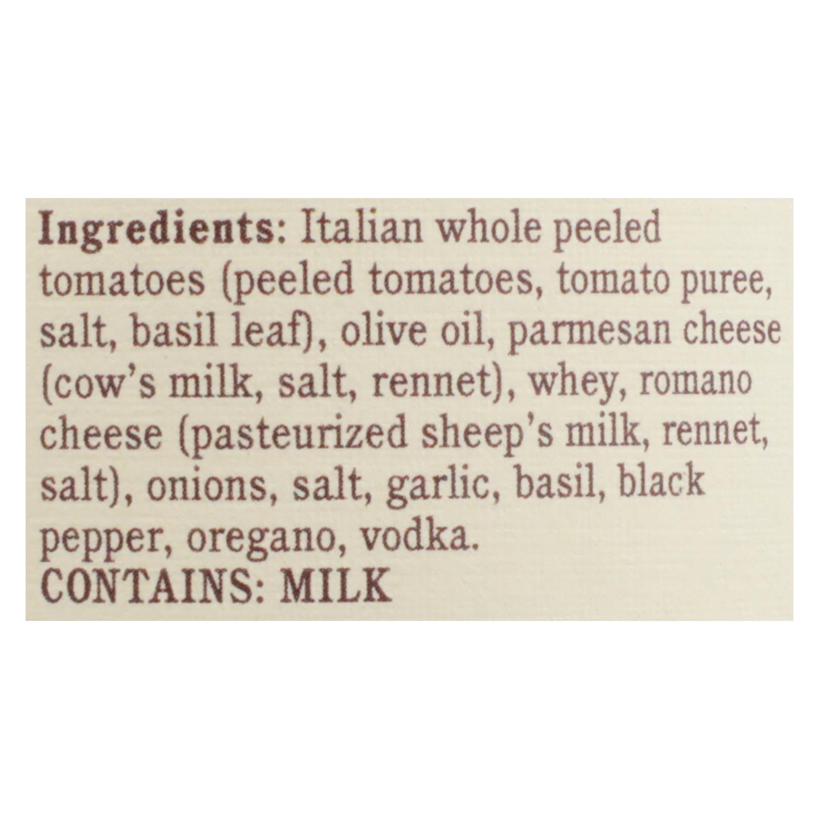 Rao's Specialty Food - Pasta Sauce Vodka - Case of 6 - 32 OZ