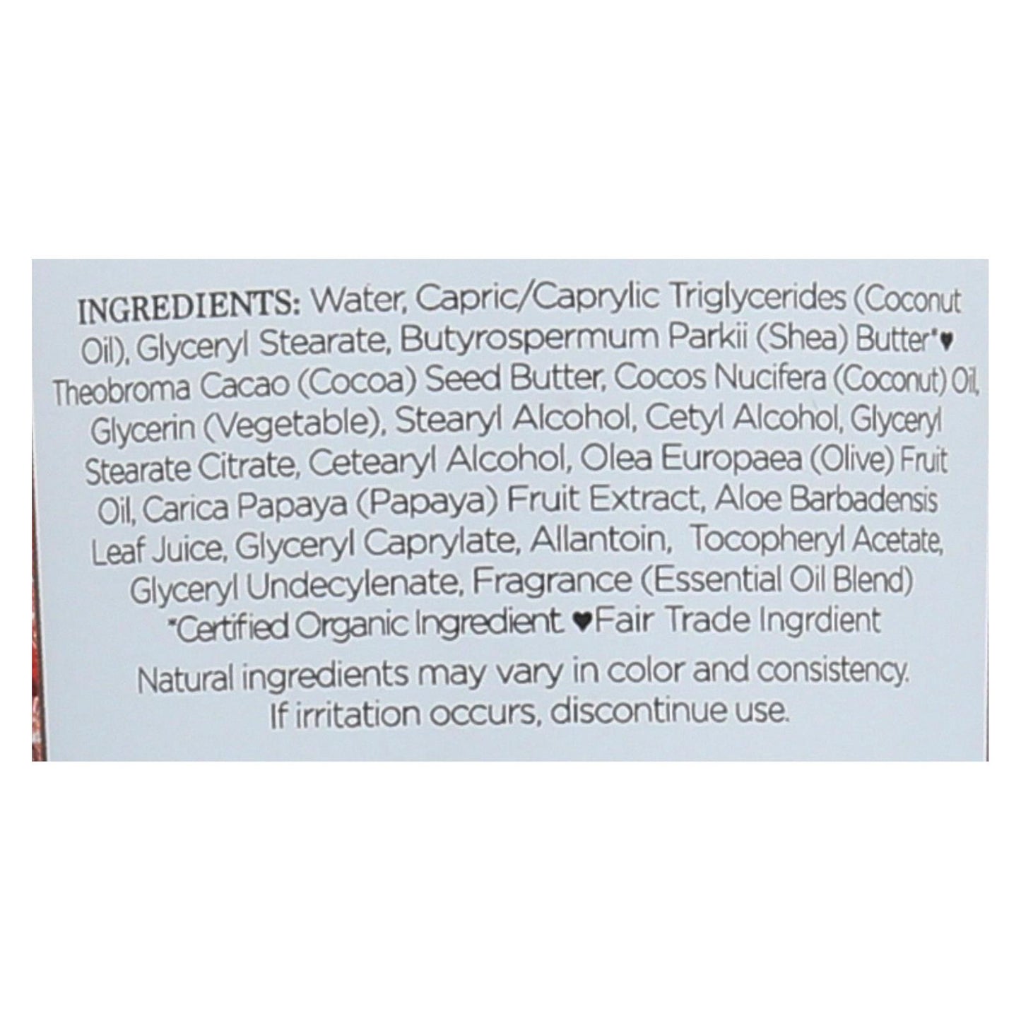 Nubian Heritage Hand Cream - Coconut & Papaya - 4 oz