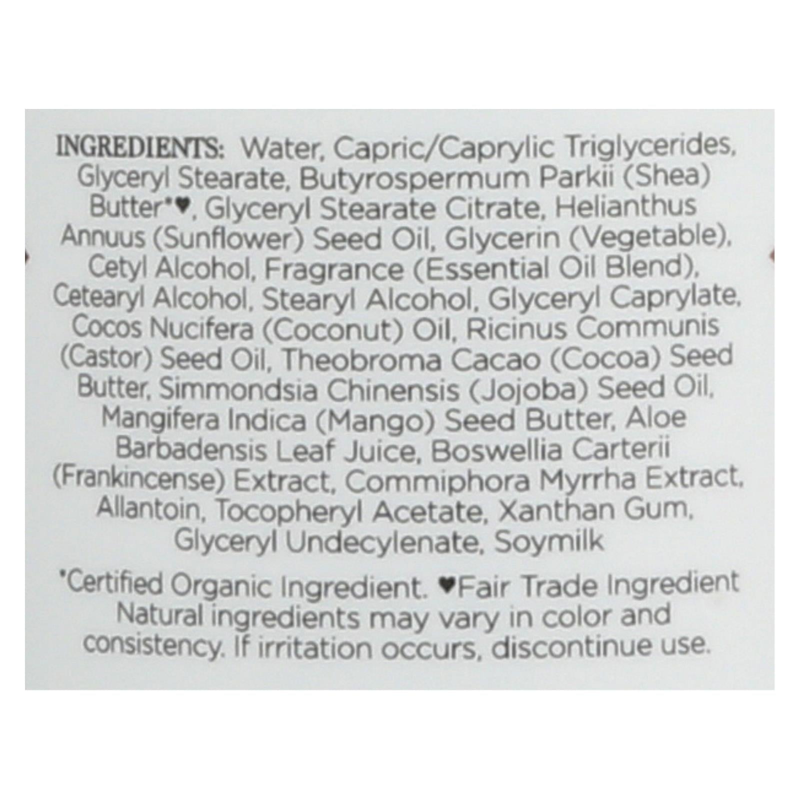 Nubian Heritage Lotion Raw Shea and Myrrh - 13 oz