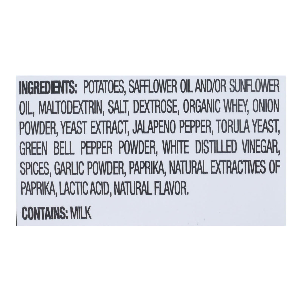 Uglies - Pot Chips Jalepeno - Case of 12 - 6 OZ