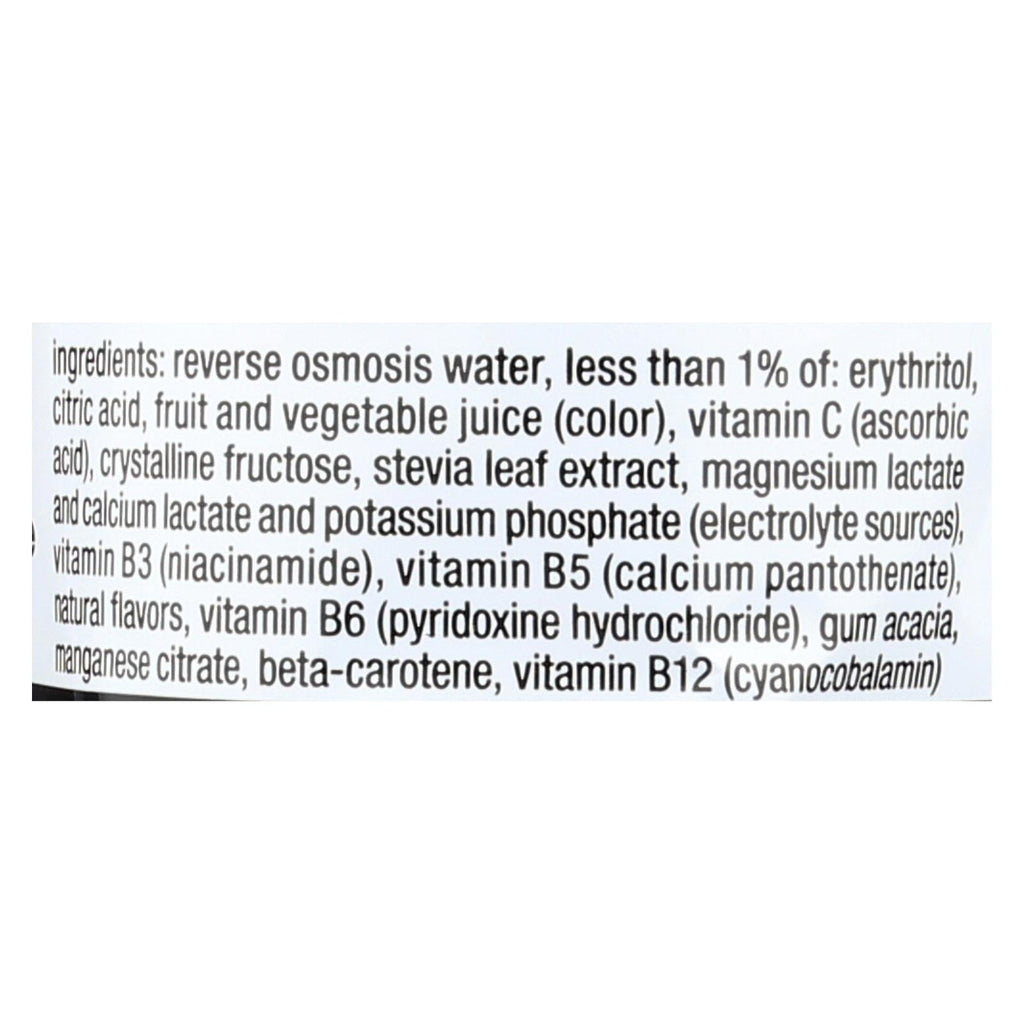 Glaceau Vitaminwater Zero Xxx Acai Blueberry Pomegranate Nutrient-Enhanced Water - Case of 12 - 20 FZ