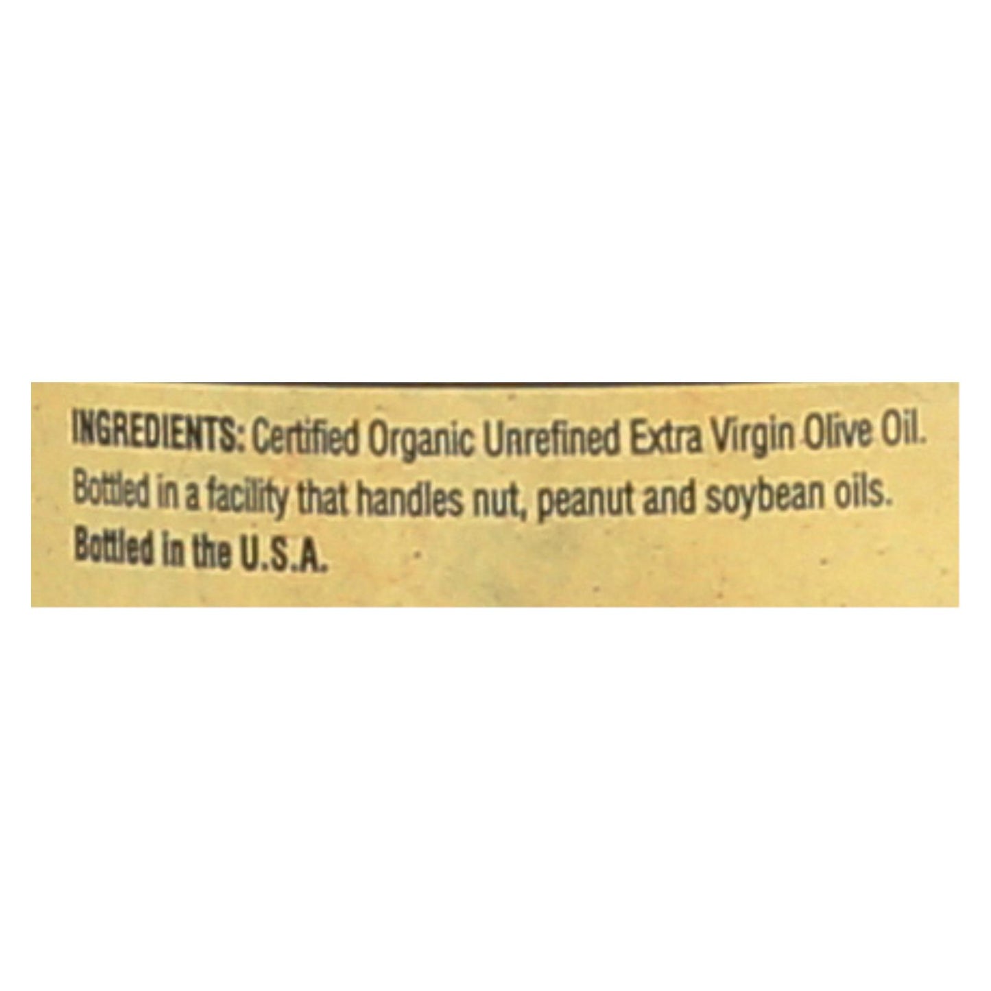 Napa Valley Naturals Organic Extra Virgin Oil - Olive - Case of 12 - 25.4 Fl oz.