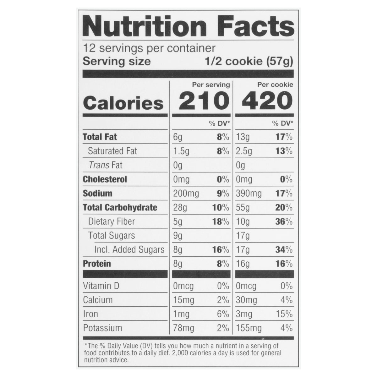 Lenny and Larry's The Complete Cookie - Peanut Butter - 4 oz - Case of 12