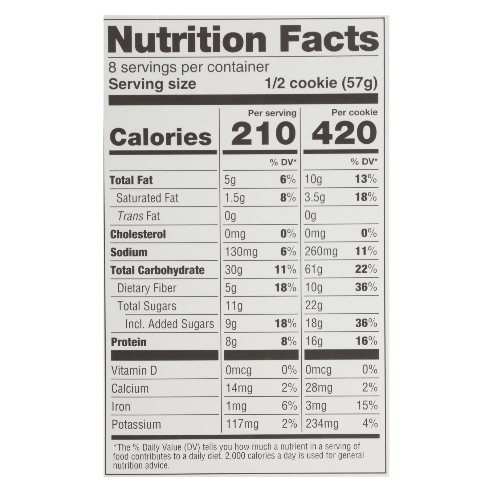 Lenny And Larry's The Complete Cookie Birthday Cake - Case of 12 - 4 OZ