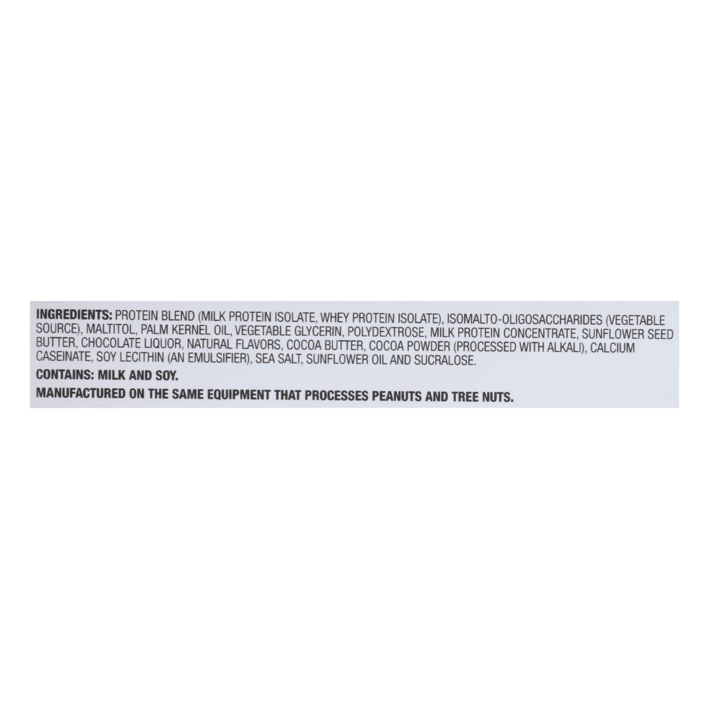 One Chocolate Chip Cookie Dough Flavored Protein Bars  - Case of 12 - 60 GRM