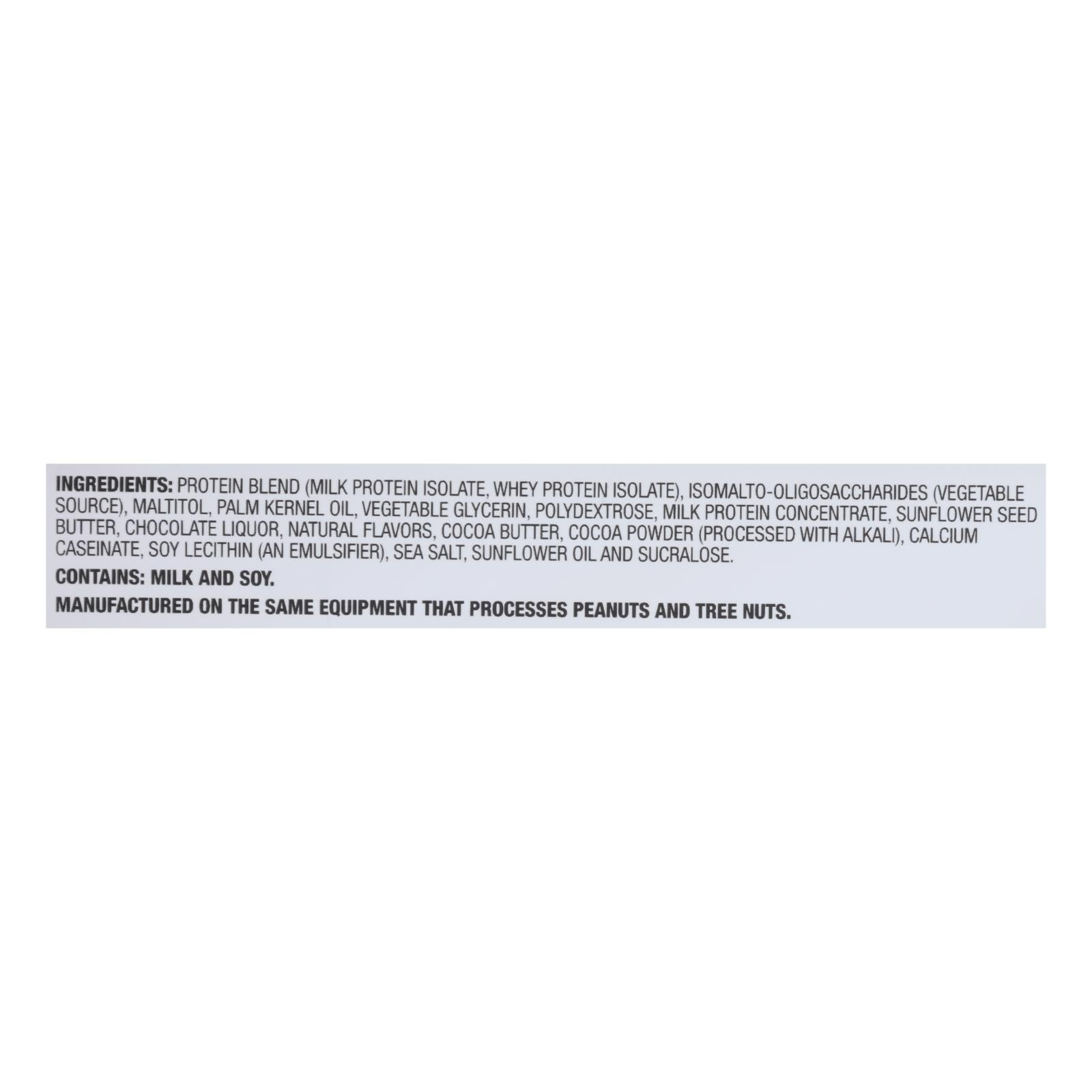 One Chocolate Chip Cookie Dough Flavored Protein Bars  - Case of 12 - 60 GRM