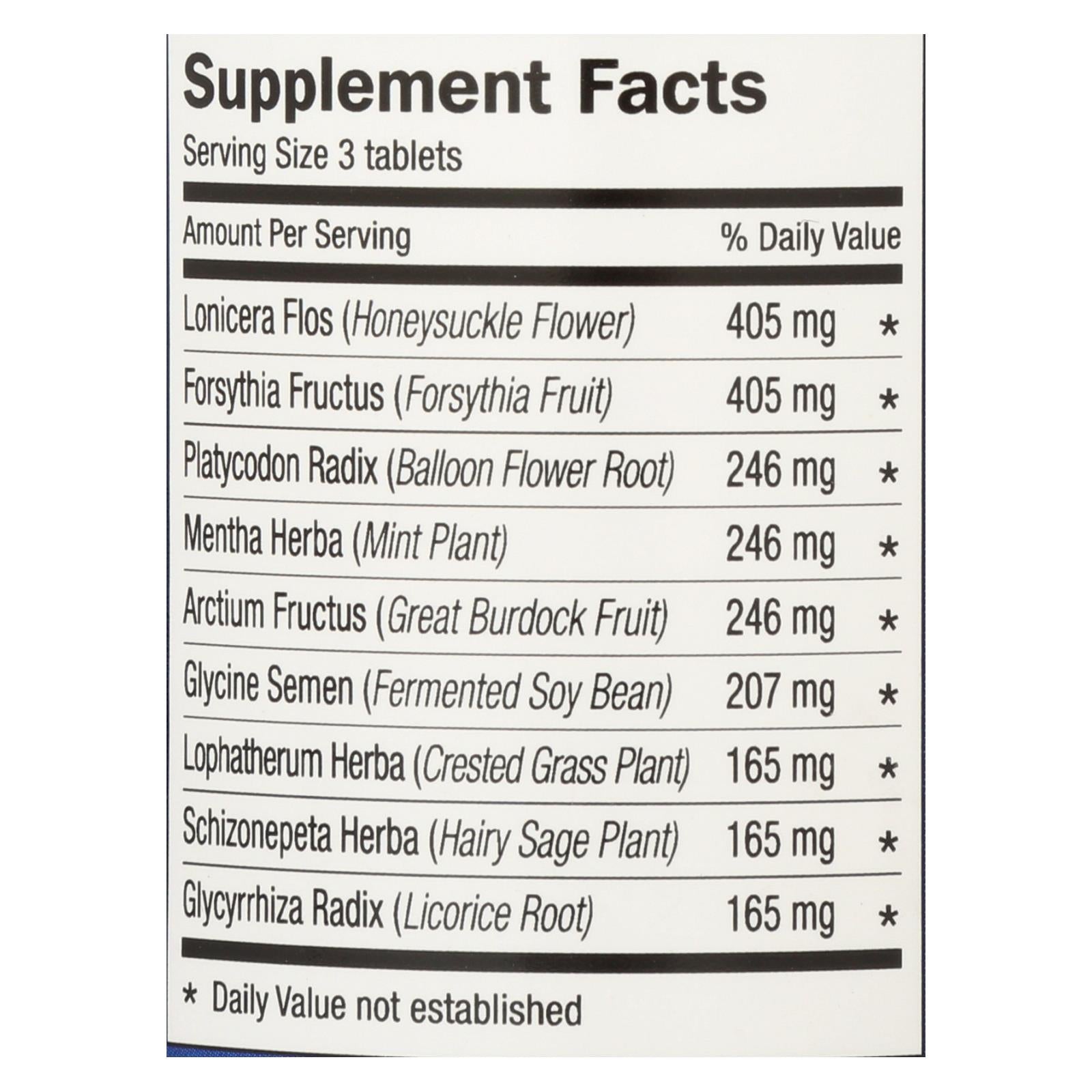 Dr. Shen's Colds and Flu Yin Chiao - 750 mg - 90 Tablets