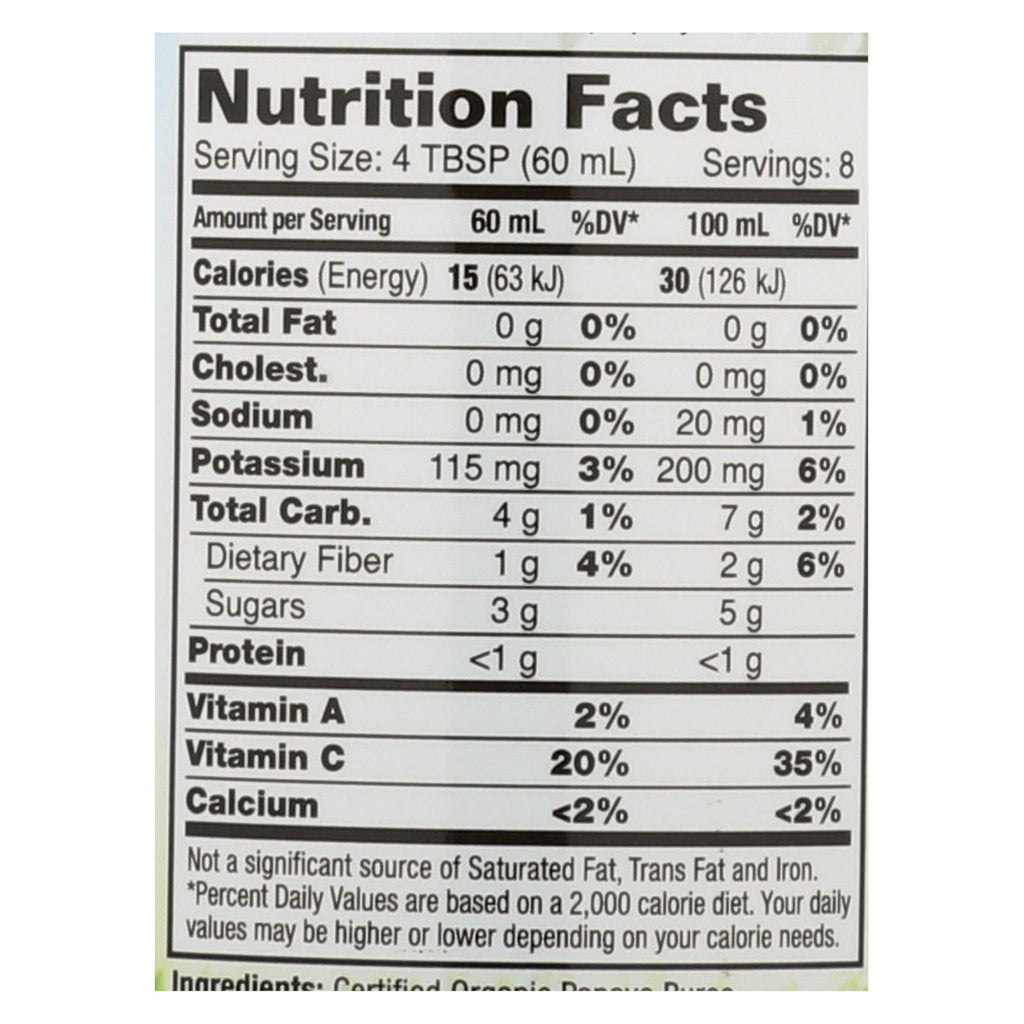 Dynamic Health Papaya Puree - 16 fl oz