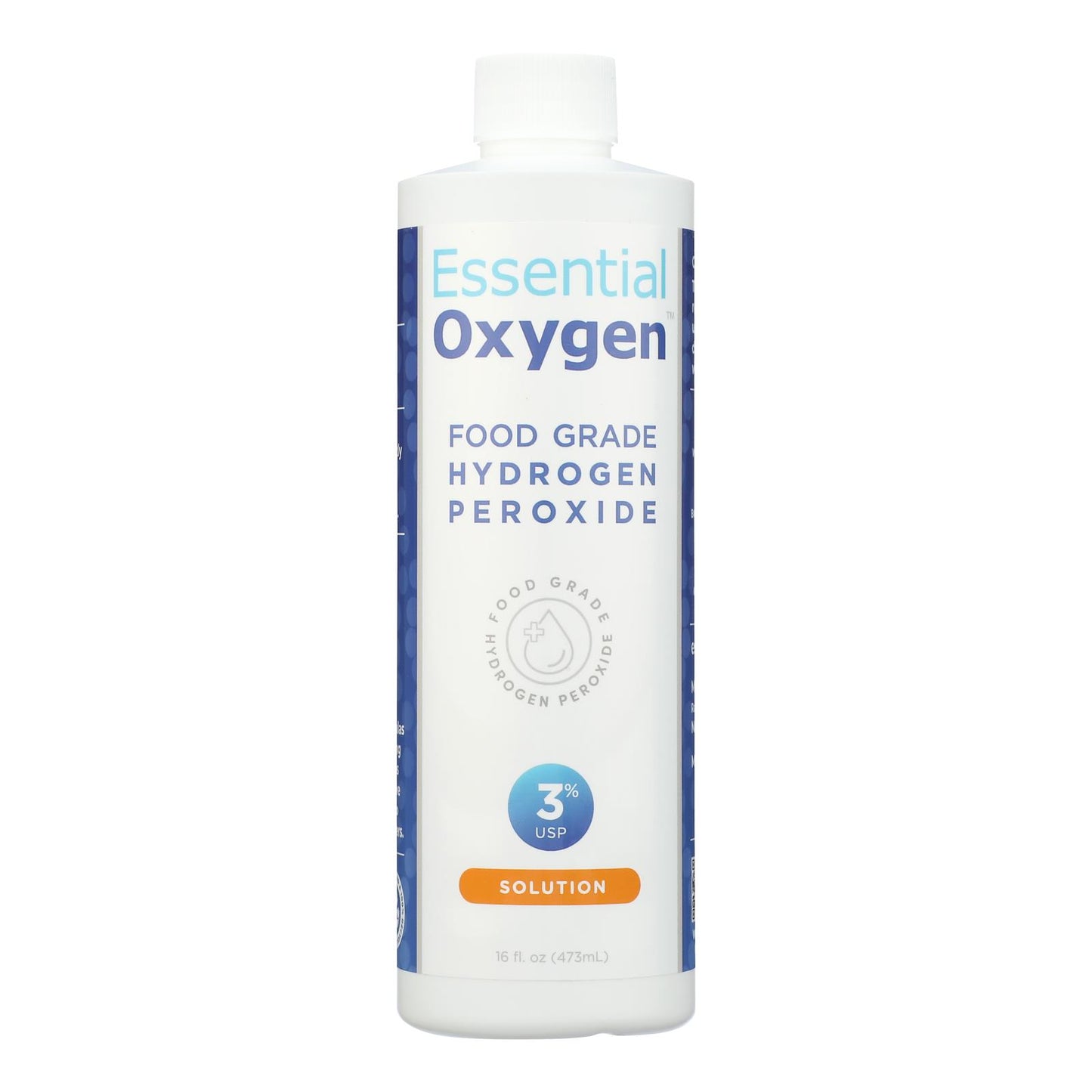 Essential Oxygen Hydrogen Peroxide 3% - Food Grade  - 16 oz