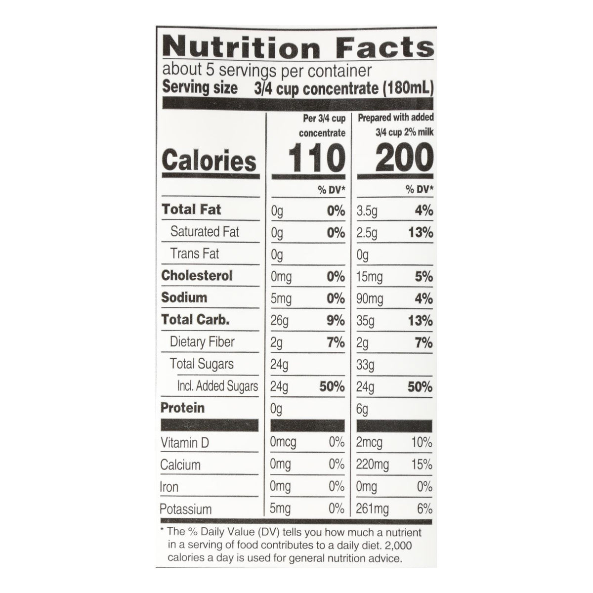 Tazo Tea Chai Concentrate - Case of 6 - 32 fl oz