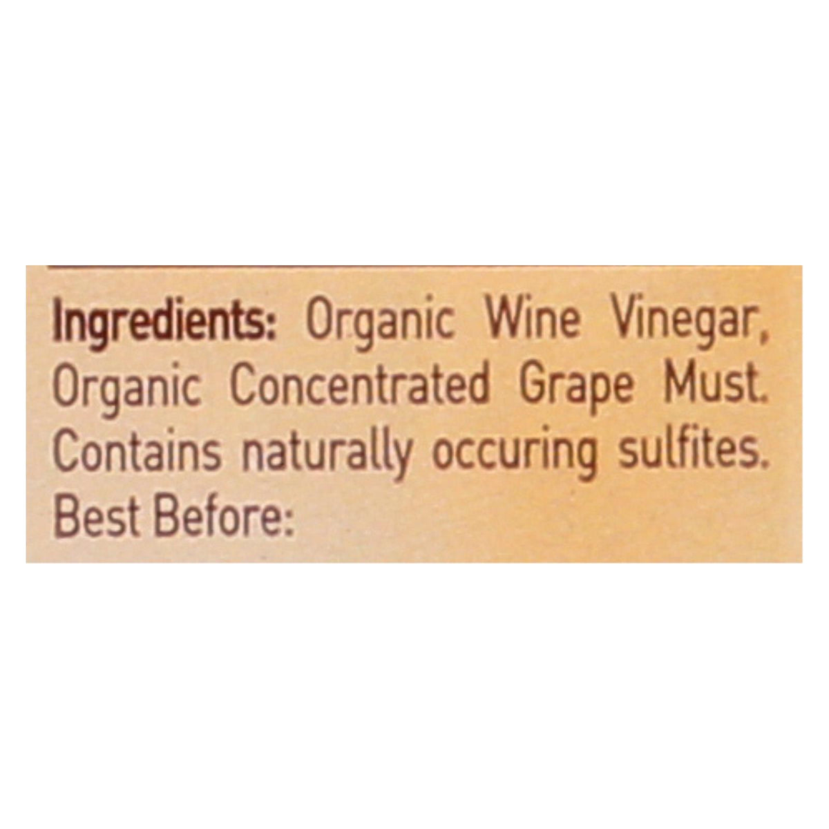 Bionaturae - Vinegar Balsamic - 1 Each 1-17 FZ