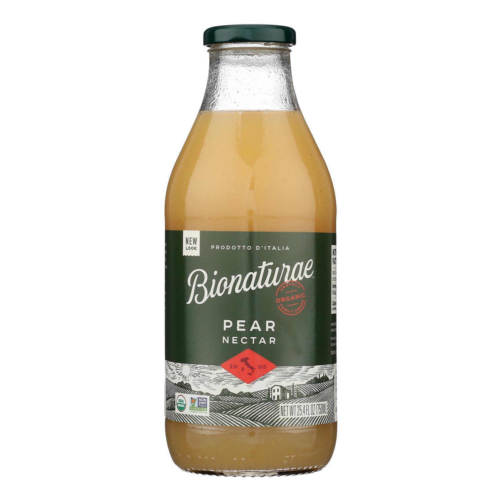 Bionaturae Fruit Nectar - Orangic - Pear - 25.4 oz - case of 6