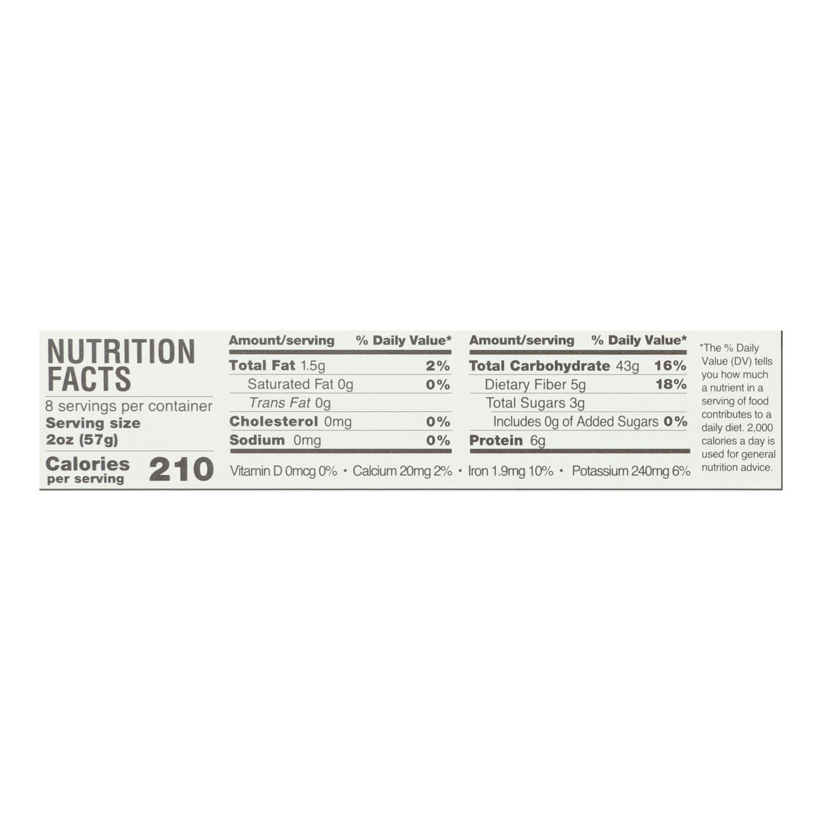 Bionaturae Pasta - Organic - 100 Percent Whole Wheat - Spaghetti - 16 oz - case of 12