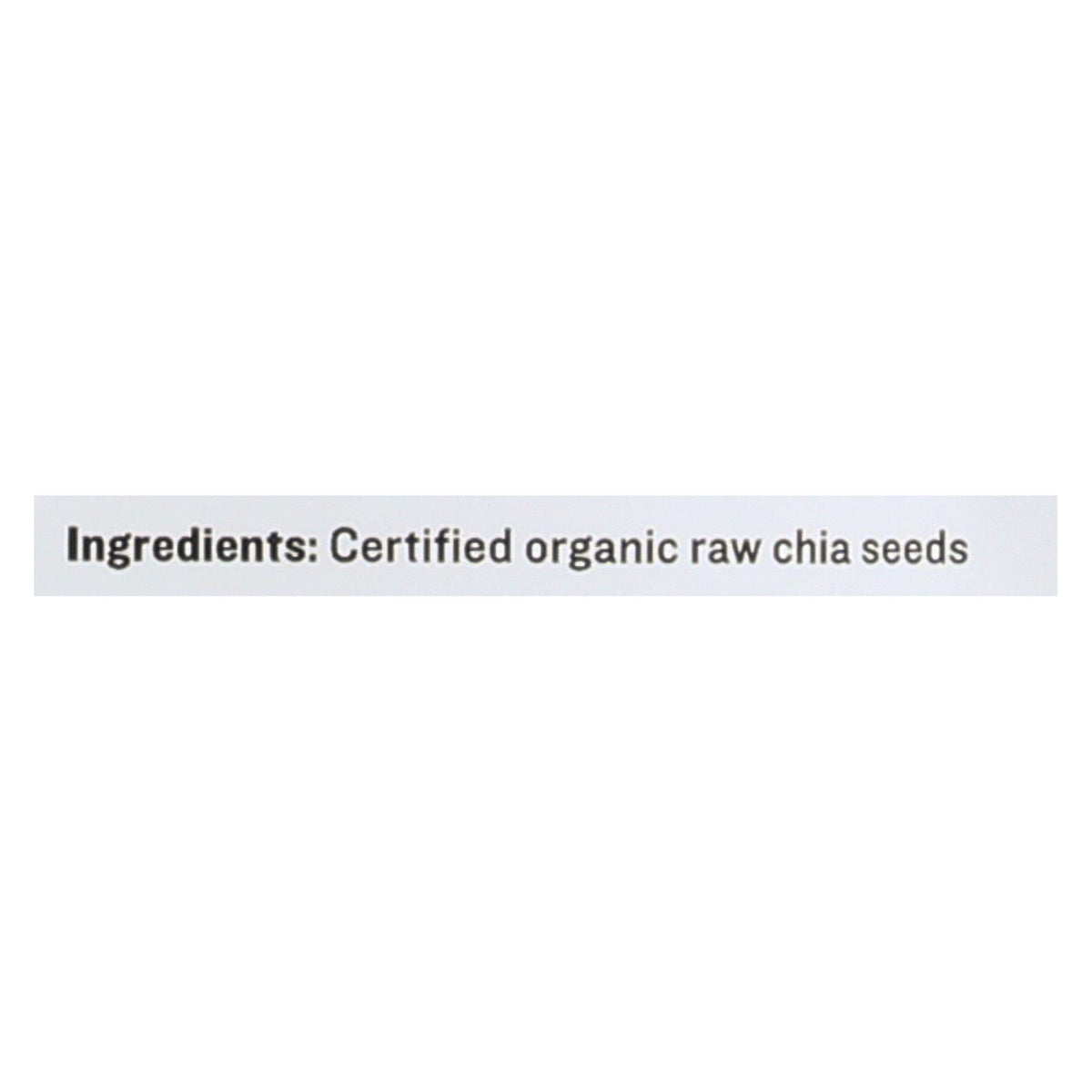 Sunfood Superfoods Raw Organic Chia Seeds - 1 Each - 1 LB