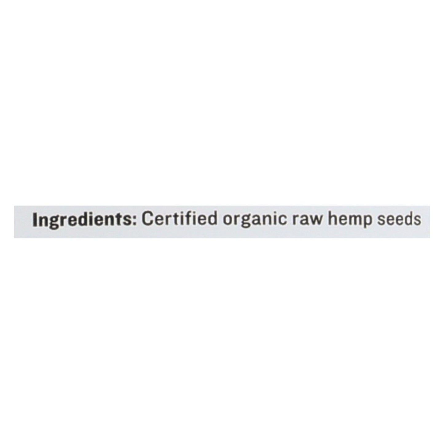 Sunfood - Hemp Seeds Shelled - 1 Each - 1 LB