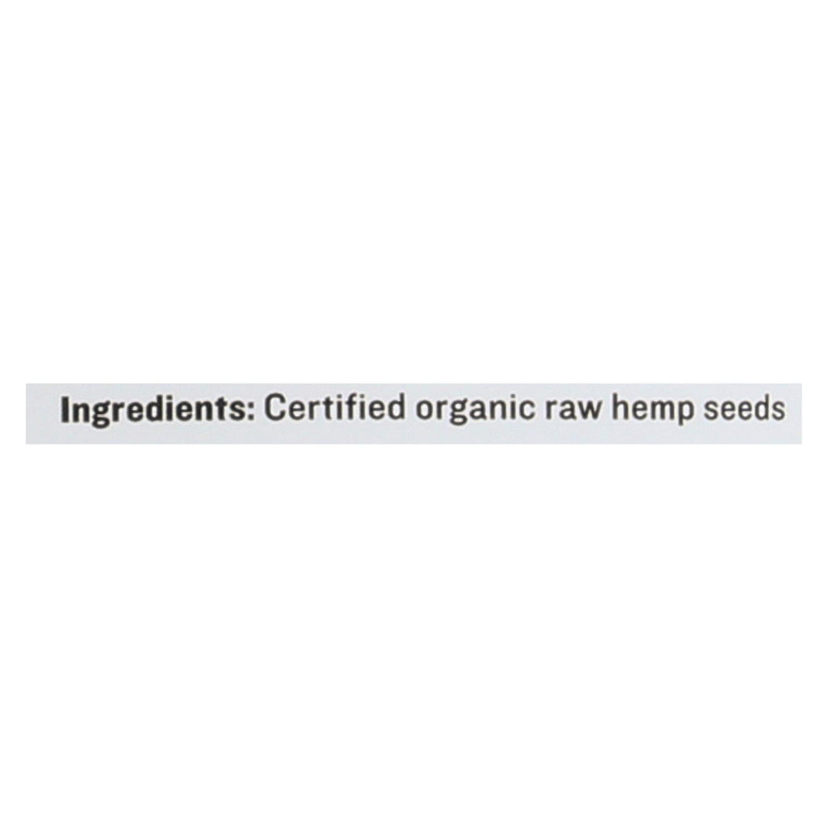 Sunfood - Hemp Seeds Shelled - 1 Each - 1 LB