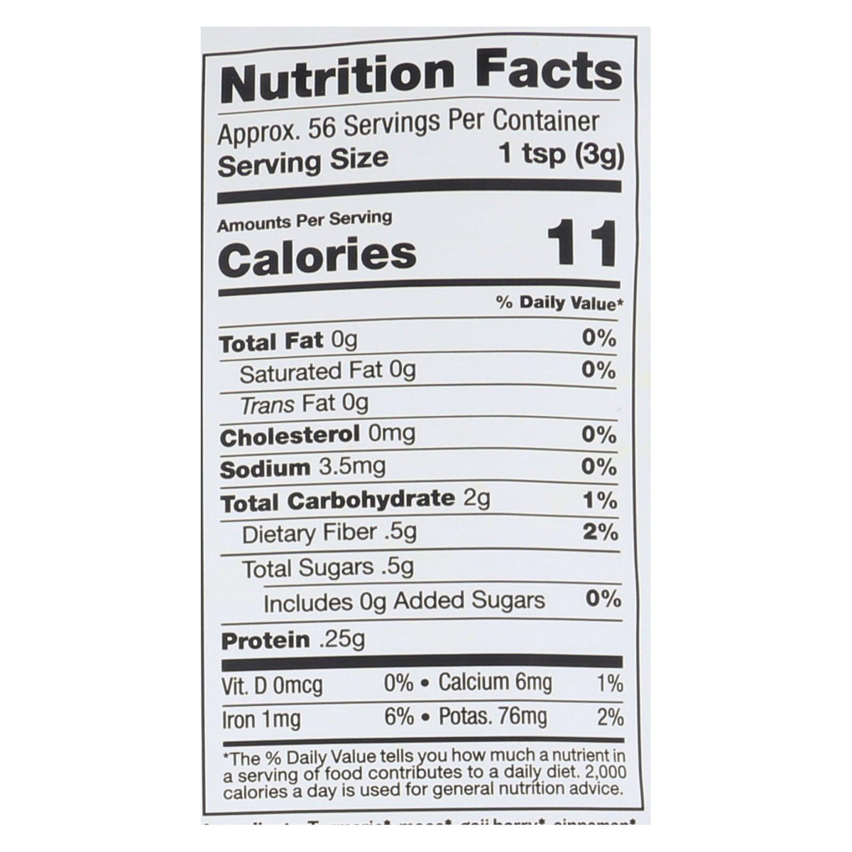 Sunfood - Super Blend Golden Milk - 1 Each -6 OZ
