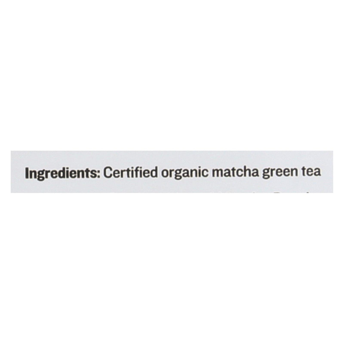Sunfood - Matcha Powder Green Tea - 1 Each -4 OZ