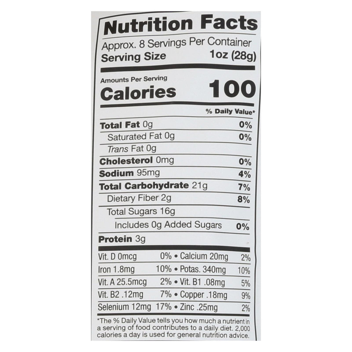 Sunfood - Berries Og2 Goji - EA of 1-8 OZ
