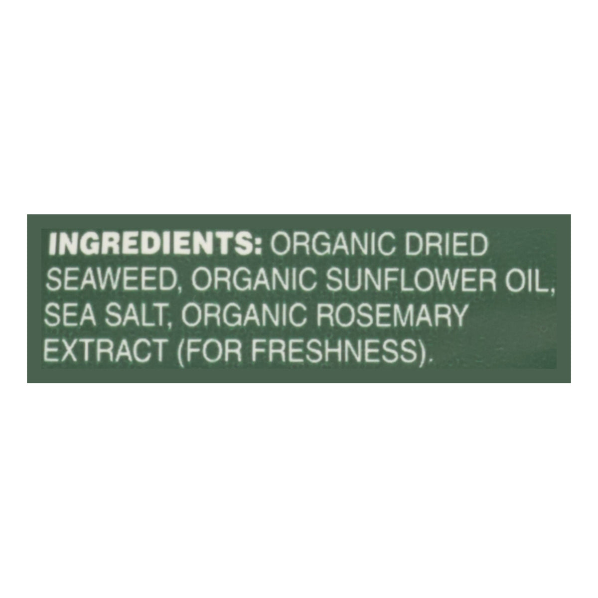 Bibigo - Seaweed Og2 Snack Sea Slt - CS of 12-.35 OZ