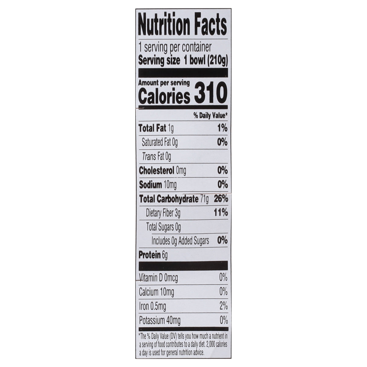 Bibigo - Rice White Sticky Cooked - CS of 6-7.4 OZ