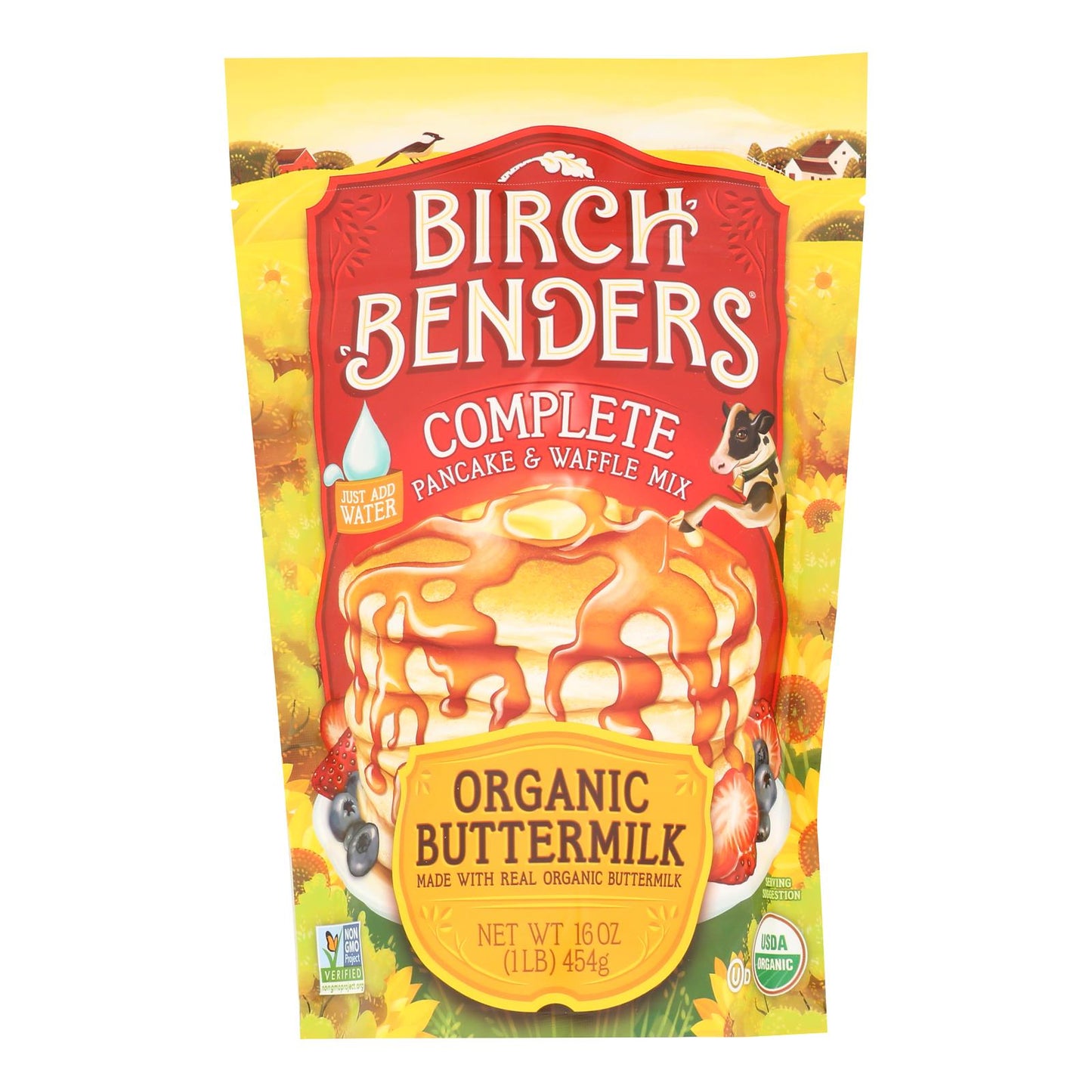 Birch Benders - Panck&wkl Mx Btrmilk - Case of 6-16 OZ