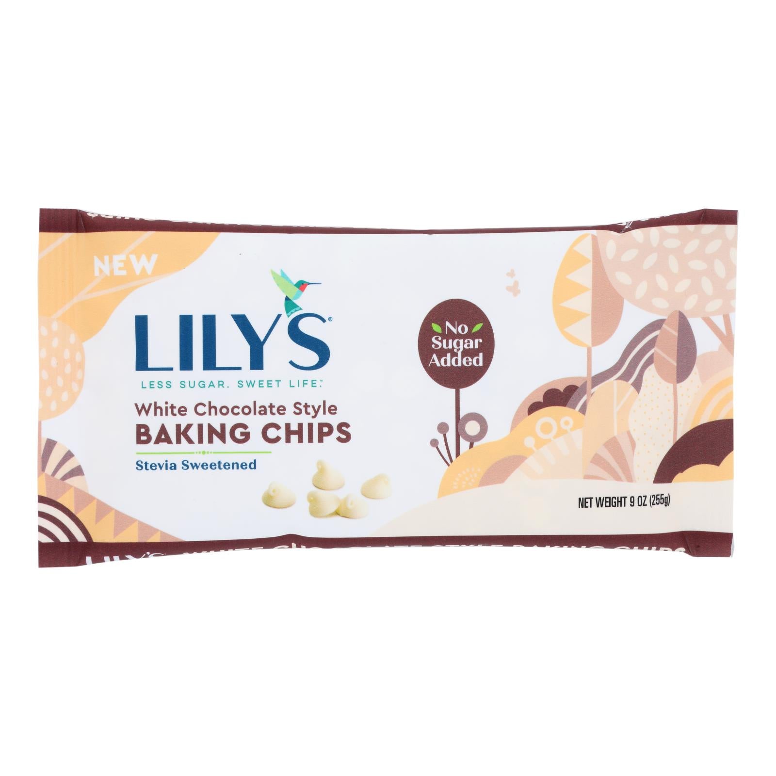 Lilys - Bkng Chip White Chocolate - Case of 12-9 OZ