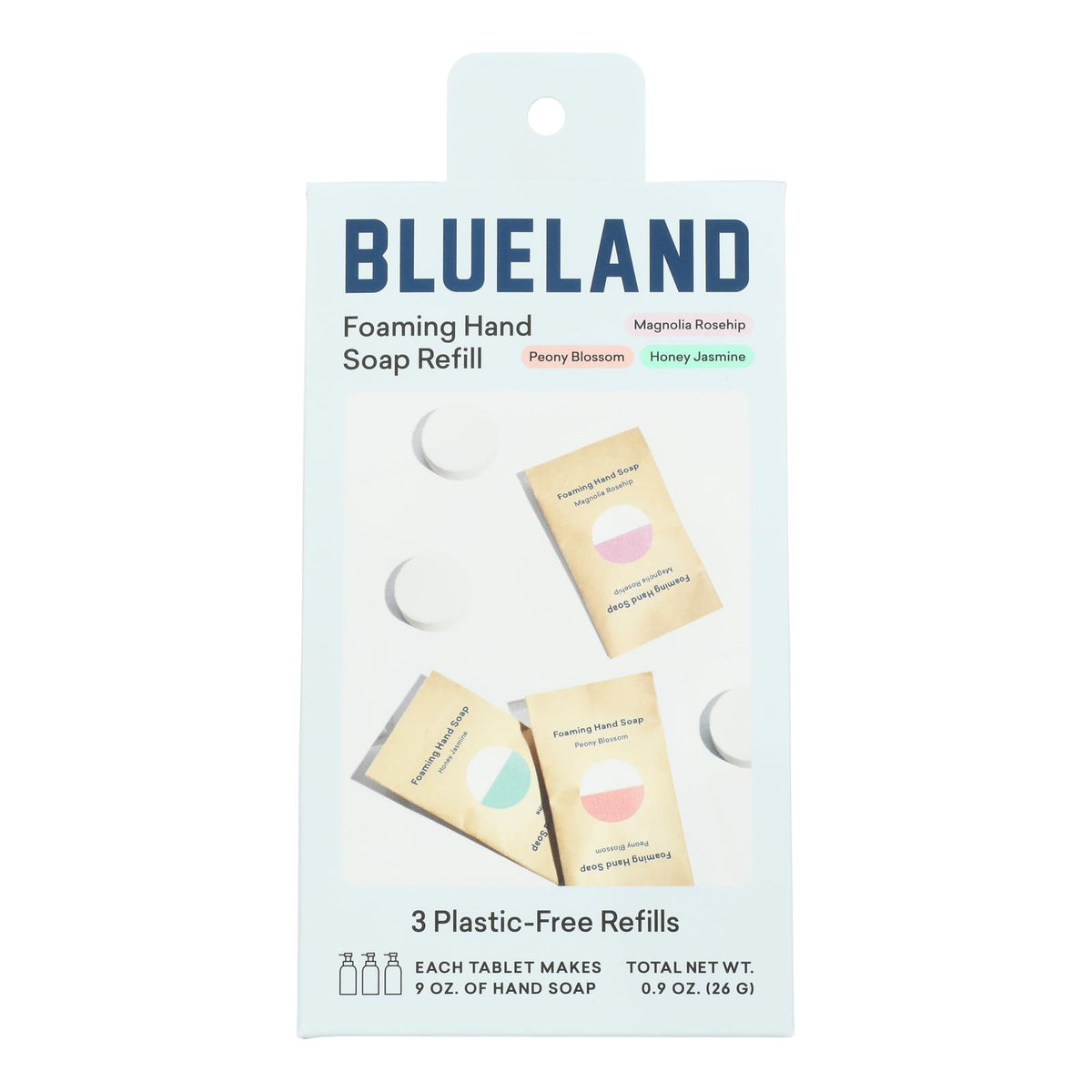 Blueland - Hnd Soap Rfll Bot Var 3ct - EA of 1-.9 OZ
