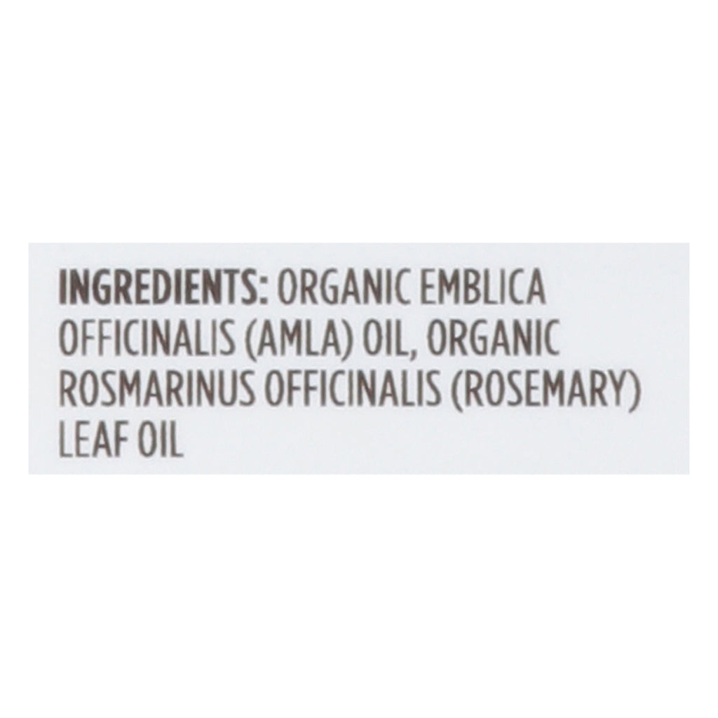 Sky Organics - Scalp Oil Og2 Amla Rsemry - EA of 1-2 FZ