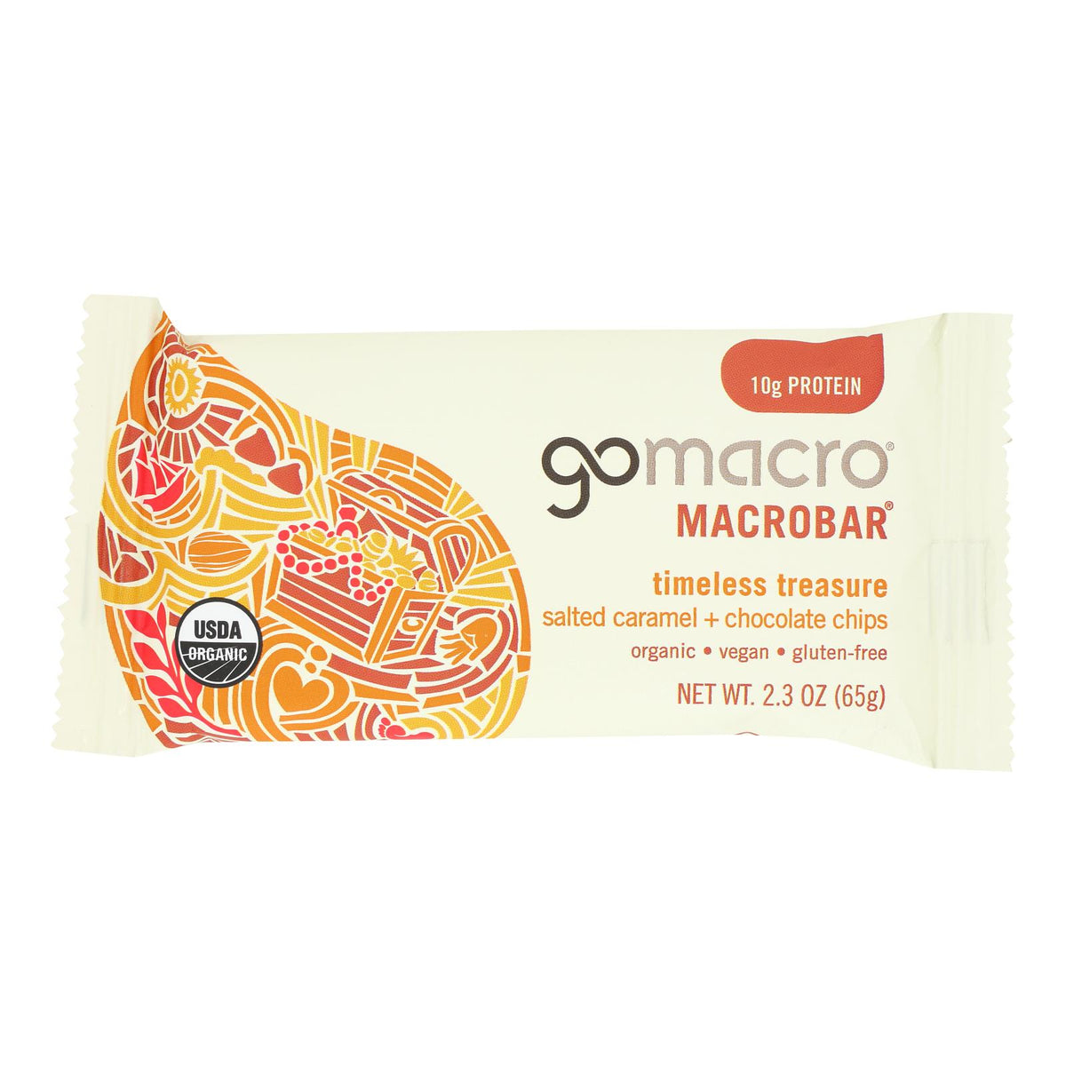 Gomacro - Bar Saltd Caramel Cchip - Case of 12-2.3 OZ