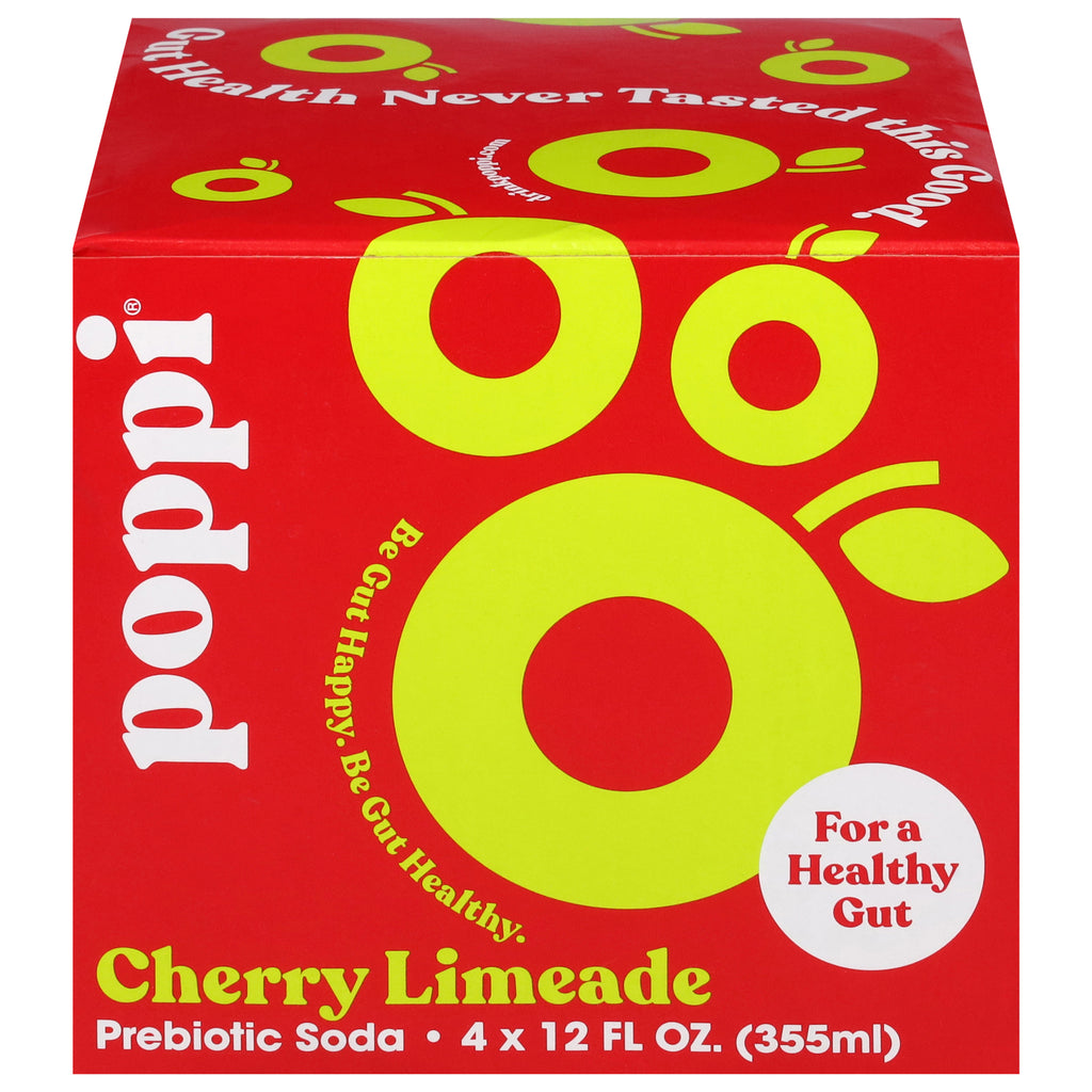 Poppi - Prebio Soda Chry Limeade - CS of 6-4/12 FZ