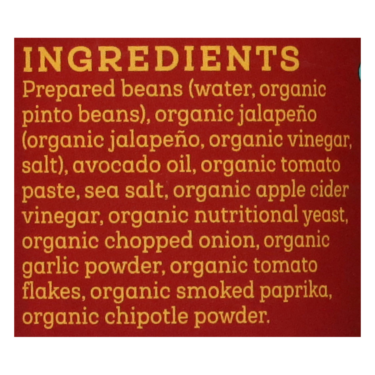 Siete - Beans Og3 Charro Refried - CS of 12-15.5 OZ
