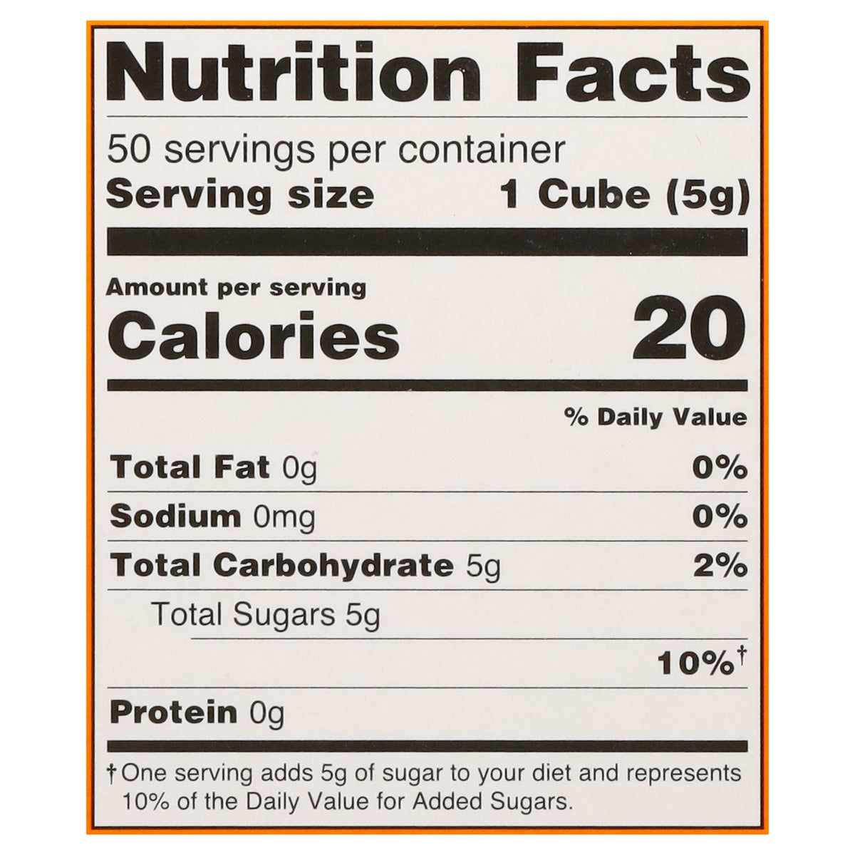 La Perruche - Sugar Cubes Brown - CS of 8-8.8 OZ