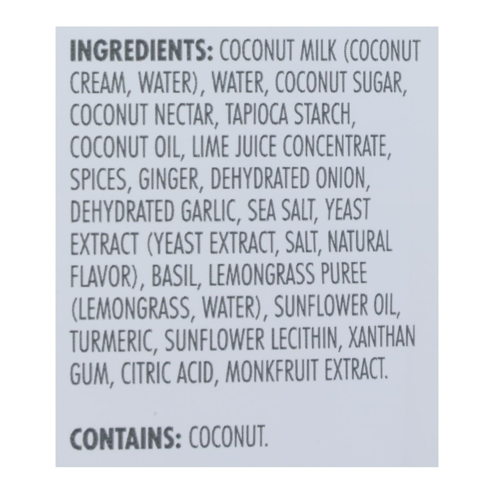 Kevin's Natural Foods - Sauce Thai Coconut - Case of 12-7 OZ