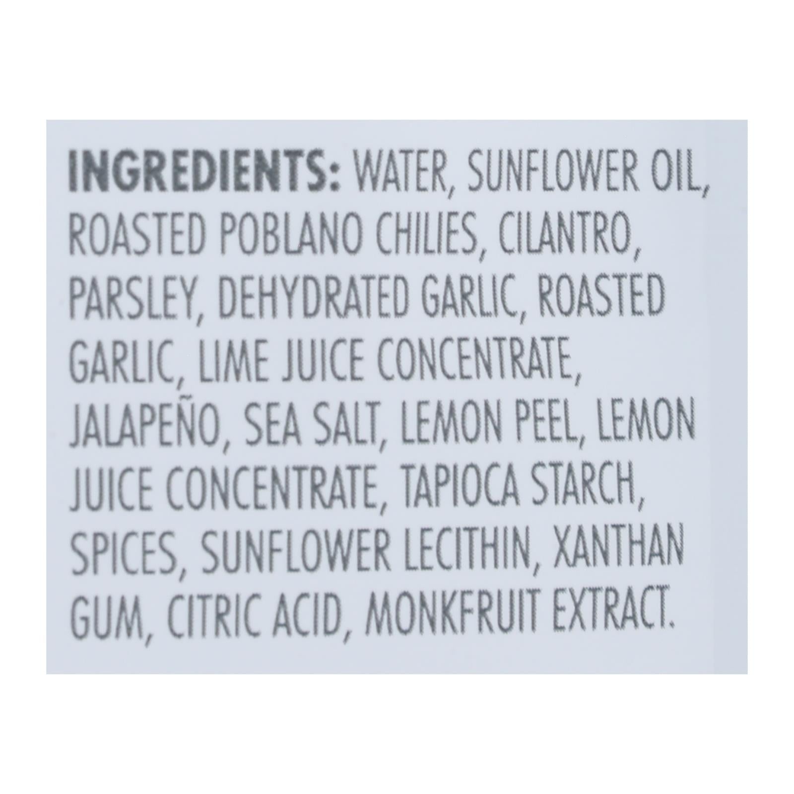 Kevin's Natural Foods - Sauce Cilantro Lime - Case of 12-7 OZ